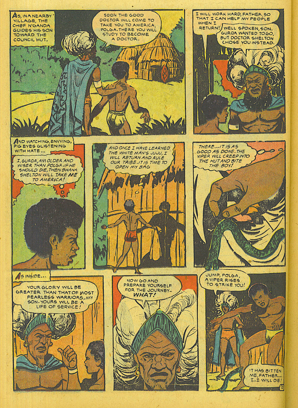 Read online Jungle Comics comic -  Issue #124 - 36