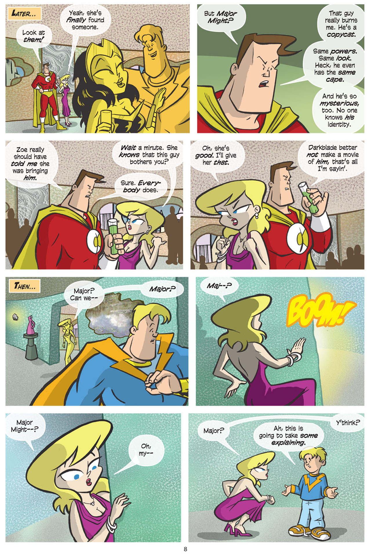 Read online Love and Capes comic -  Issue #3 - 9