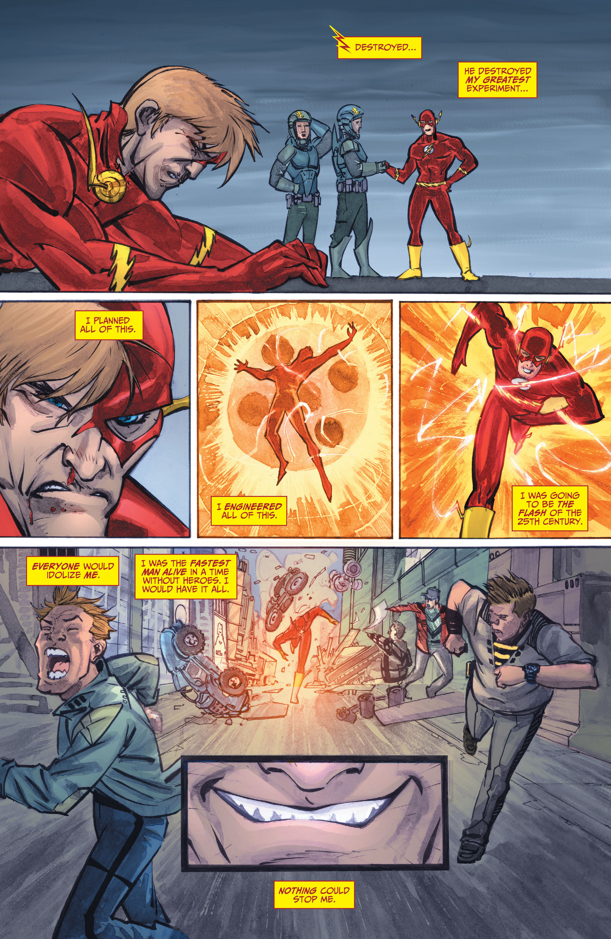 Read online Flashpoint: The World of Flashpoint Featuring The Flash comic -  Issue # TPB - 9