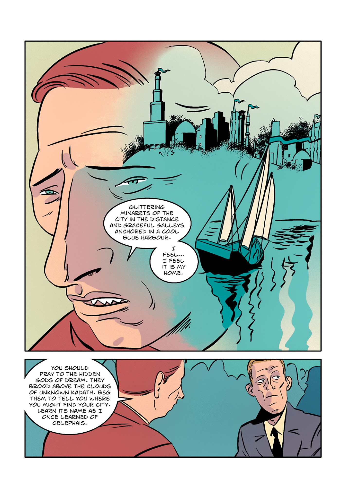 Read online The Dream-Quest of Unknown Kadath comic -  Issue # TPB - 15