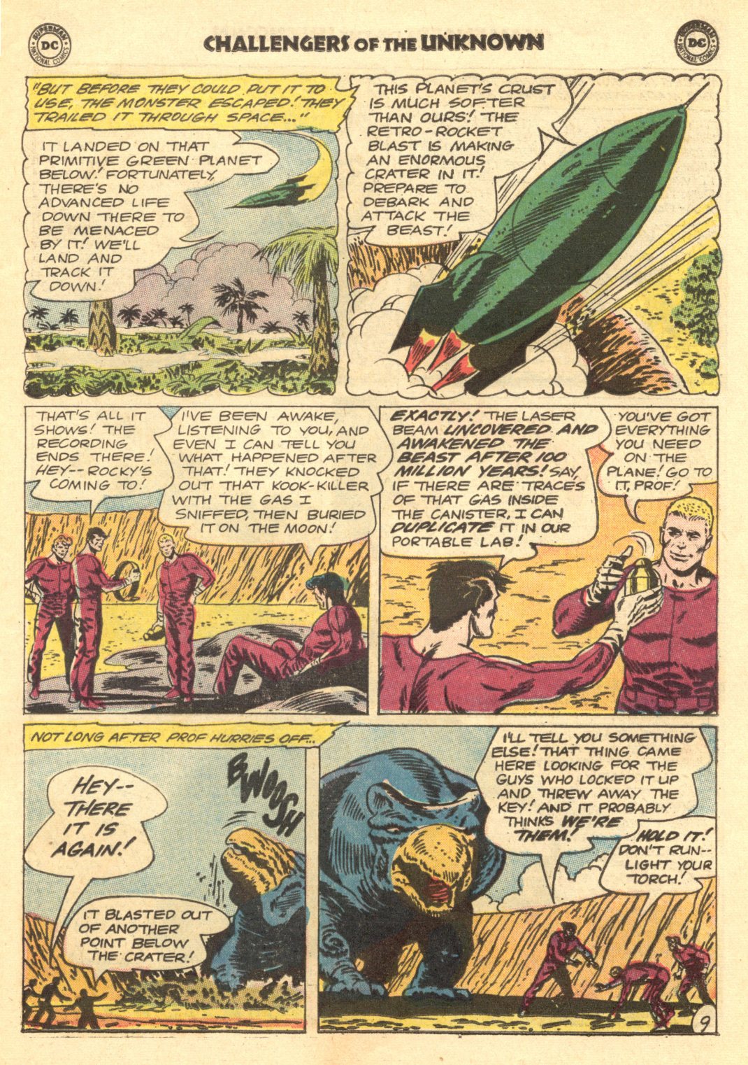 Read online Challengers of the Unknown (1958) comic -  Issue #35 - 11