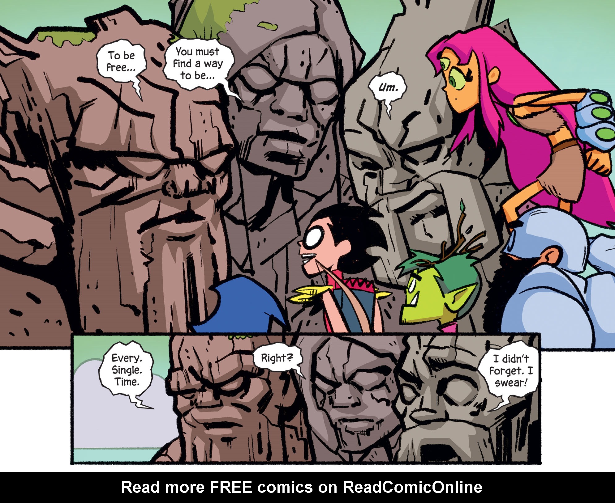 Read online Teen Titans Go! Roll With It! comic -  Issue #5 - 6