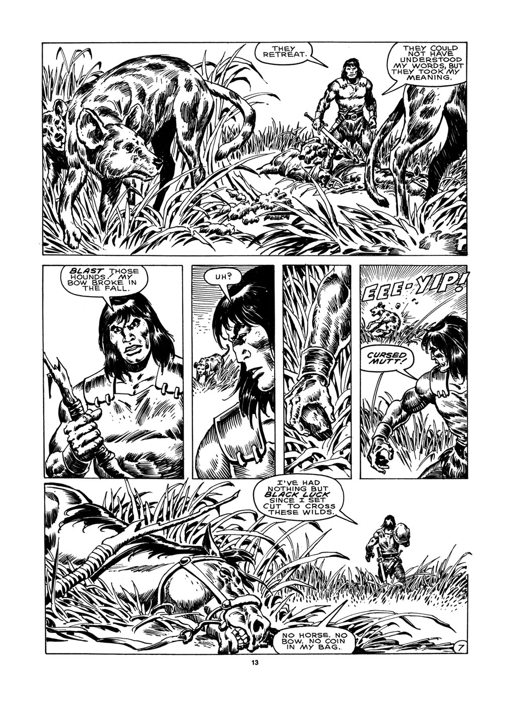 Read online The Savage Sword Of Conan comic -  Issue #151 - 11