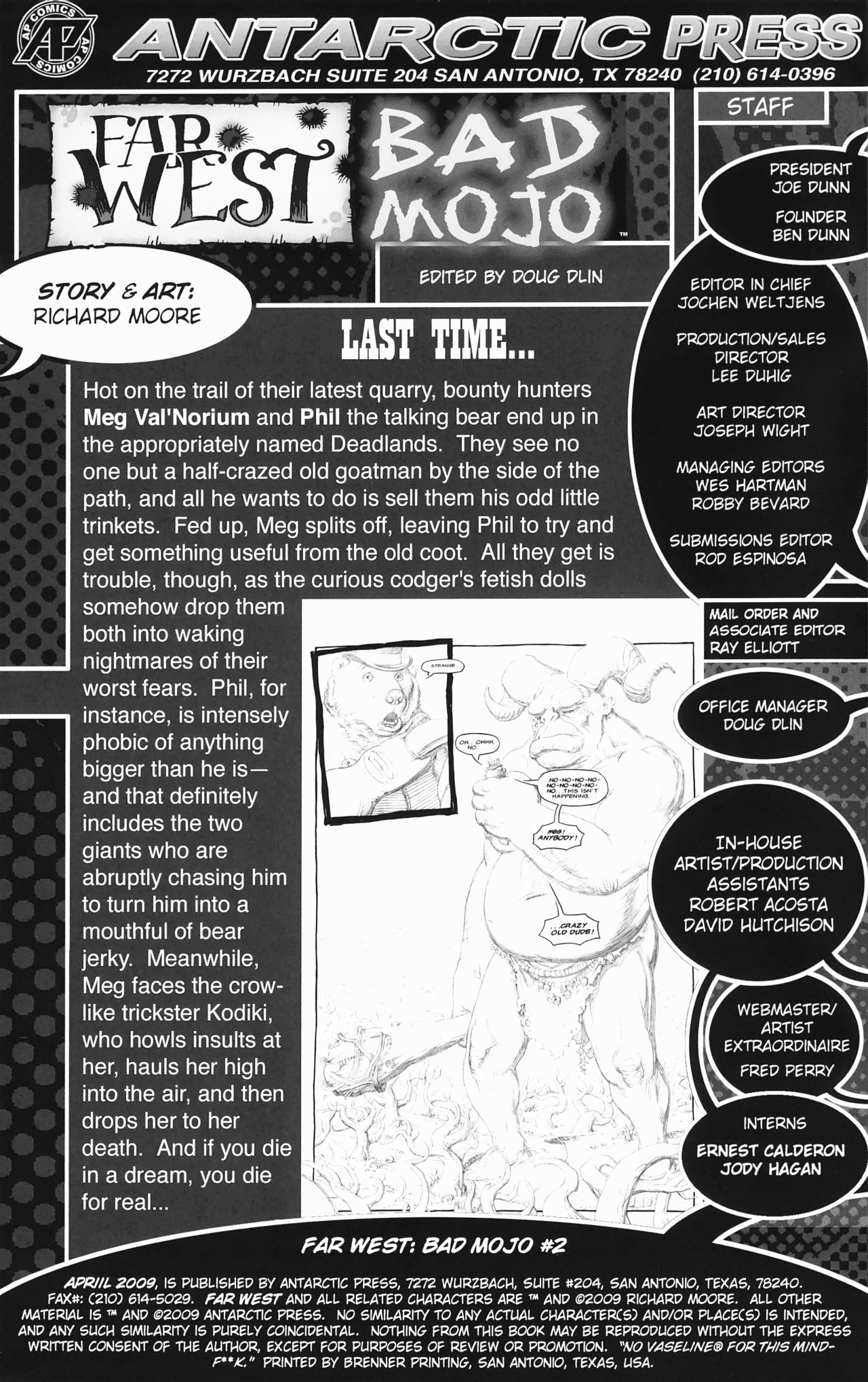 Read online Far West: Bad Mojo comic -  Issue #2 - 2