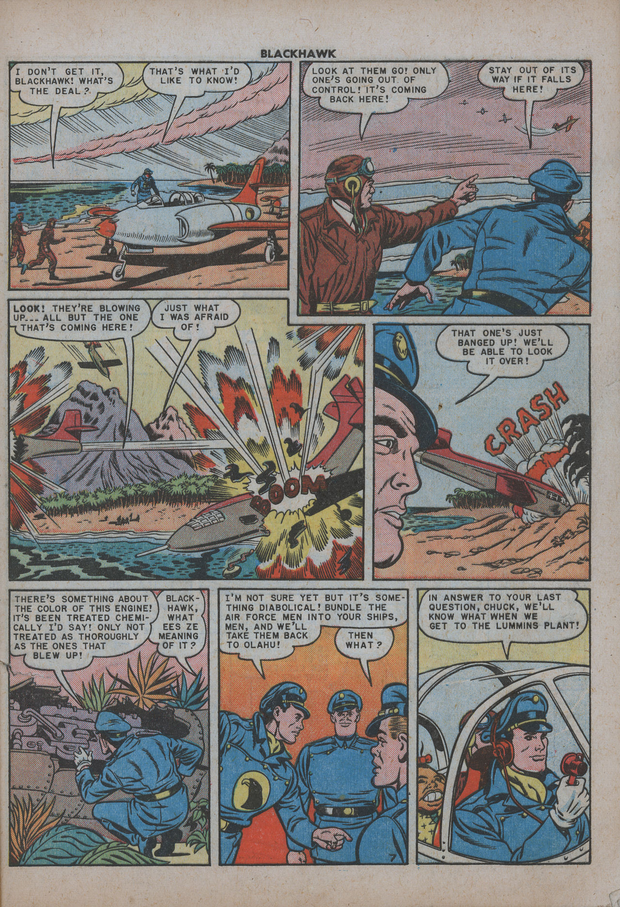 Read online Blackhawk (1957) comic -  Issue #34 - 10