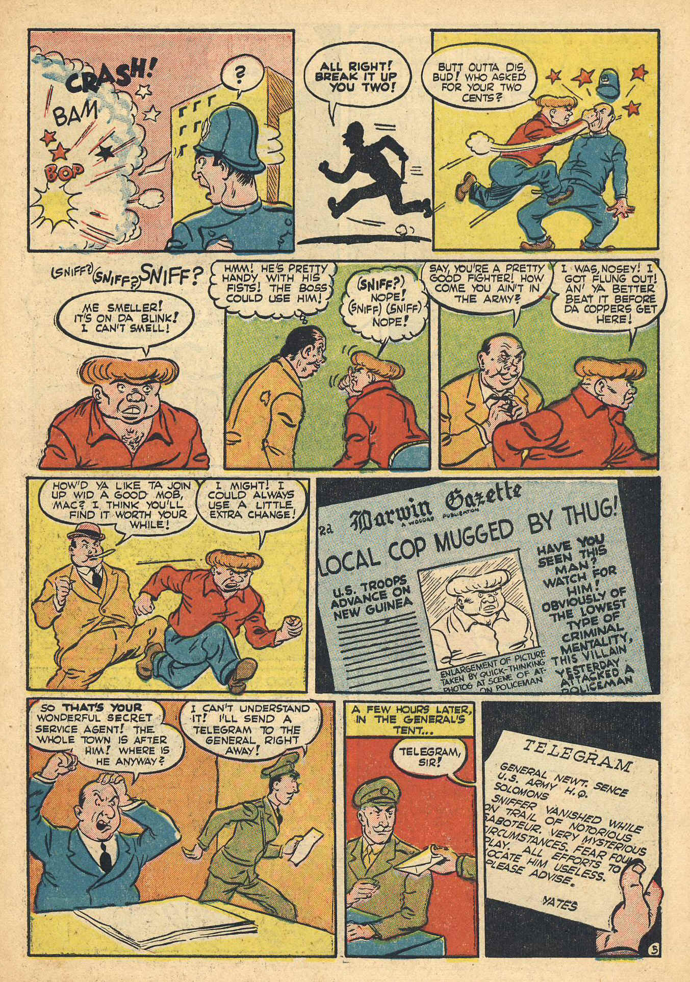 Read online Daredevil (1941) comic -  Issue #17 - 57