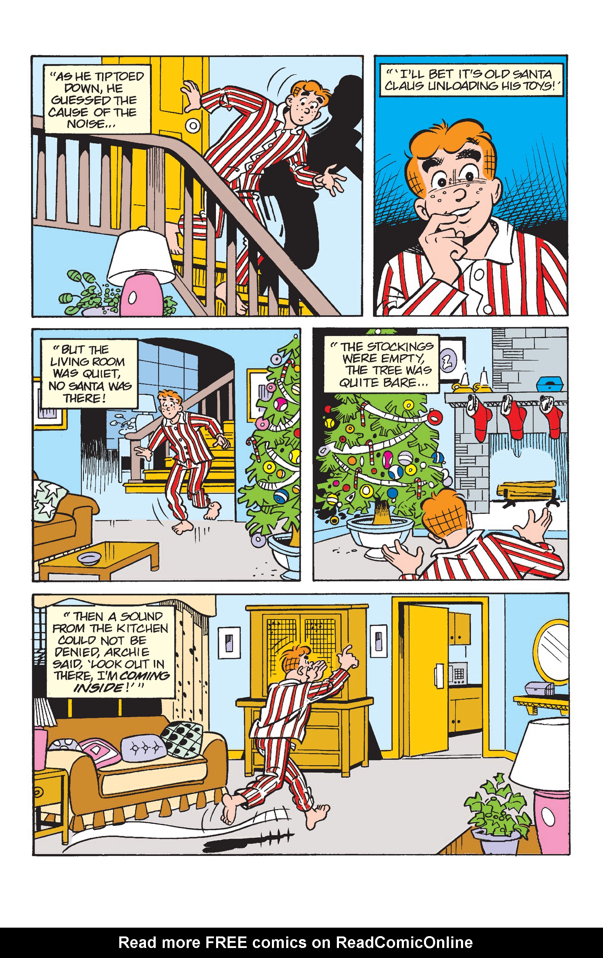 Read online Archie Meets Santa comic -  Issue # TPB - 46