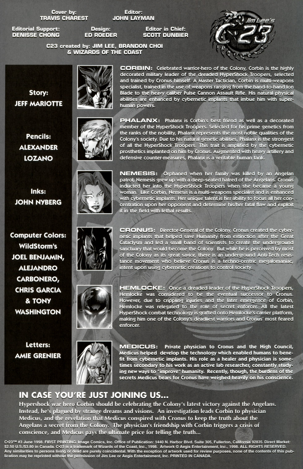 Read online C-23 comic -  Issue #3 - 2