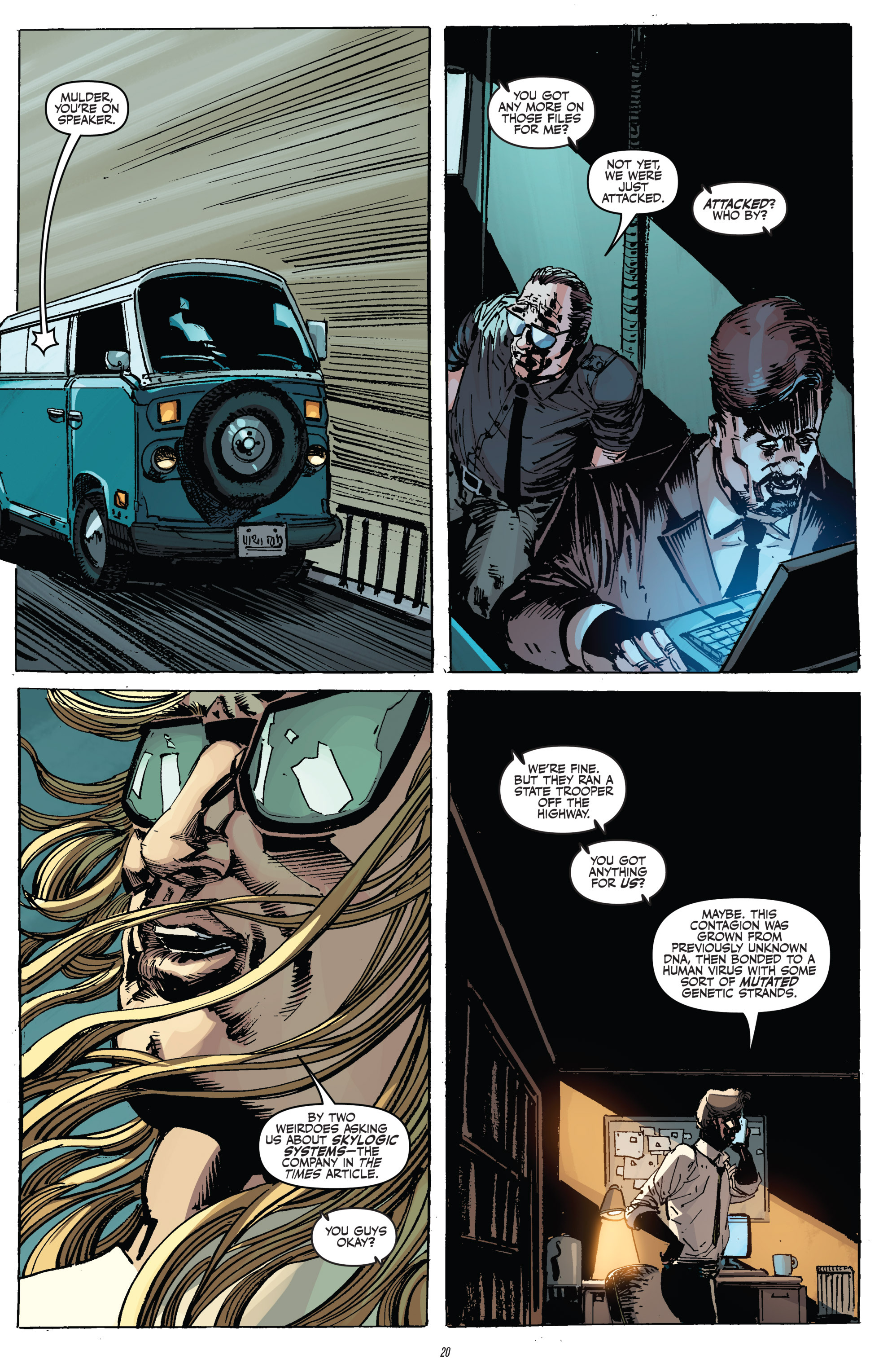 Read online The X-Files: Conspiracy comic -  Issue #1 - 22