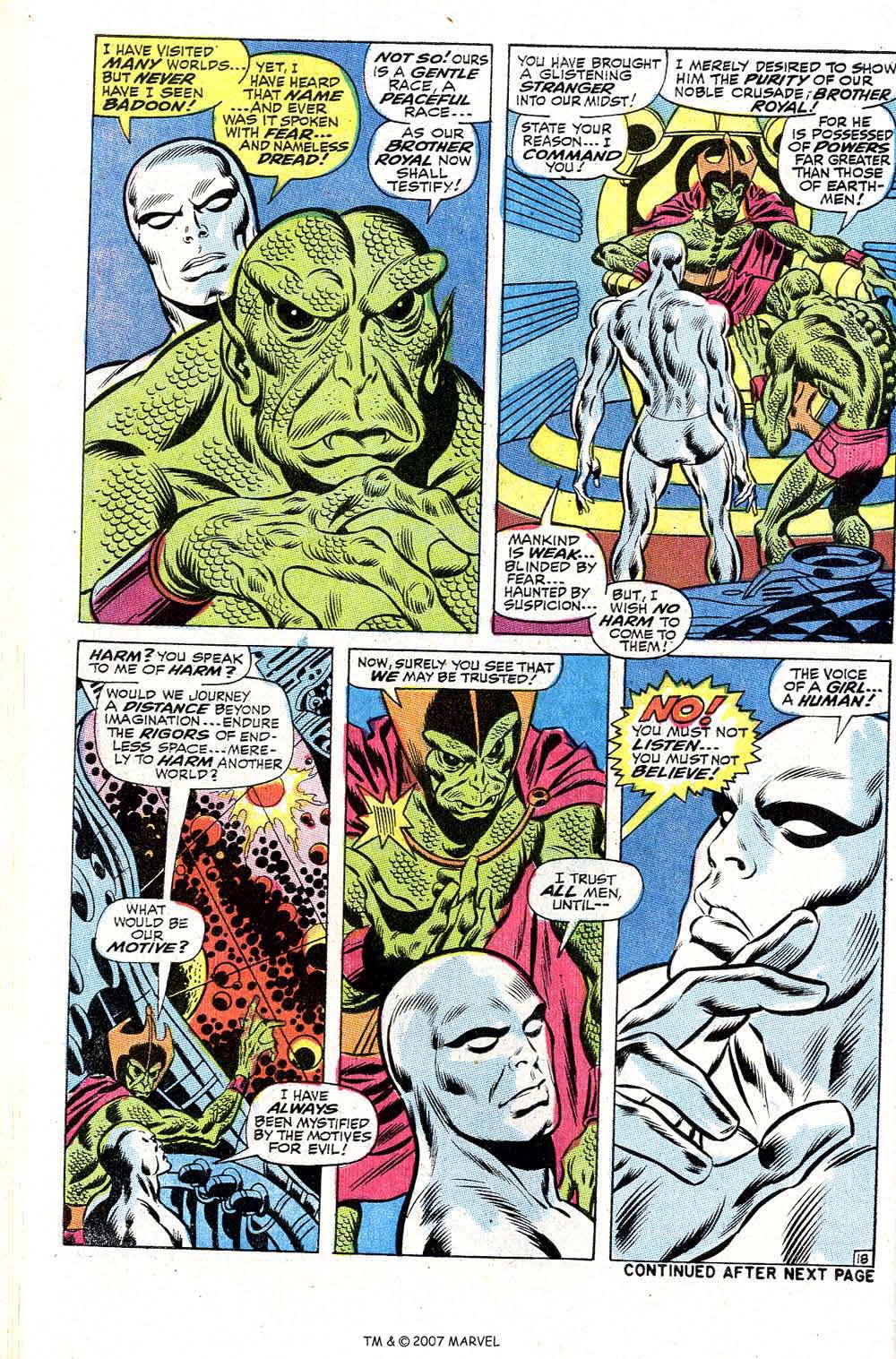 Read online Silver Surfer (1968) comic -  Issue #2 - 24