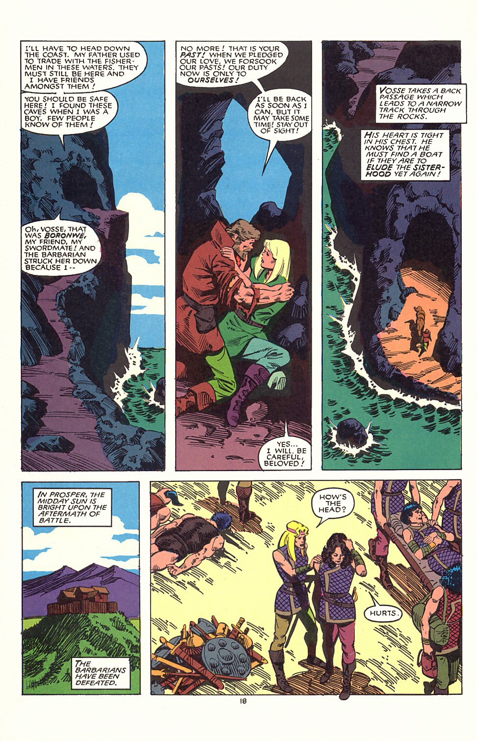 Read online Sisterhood of Steel comic -  Issue #6 - 19
