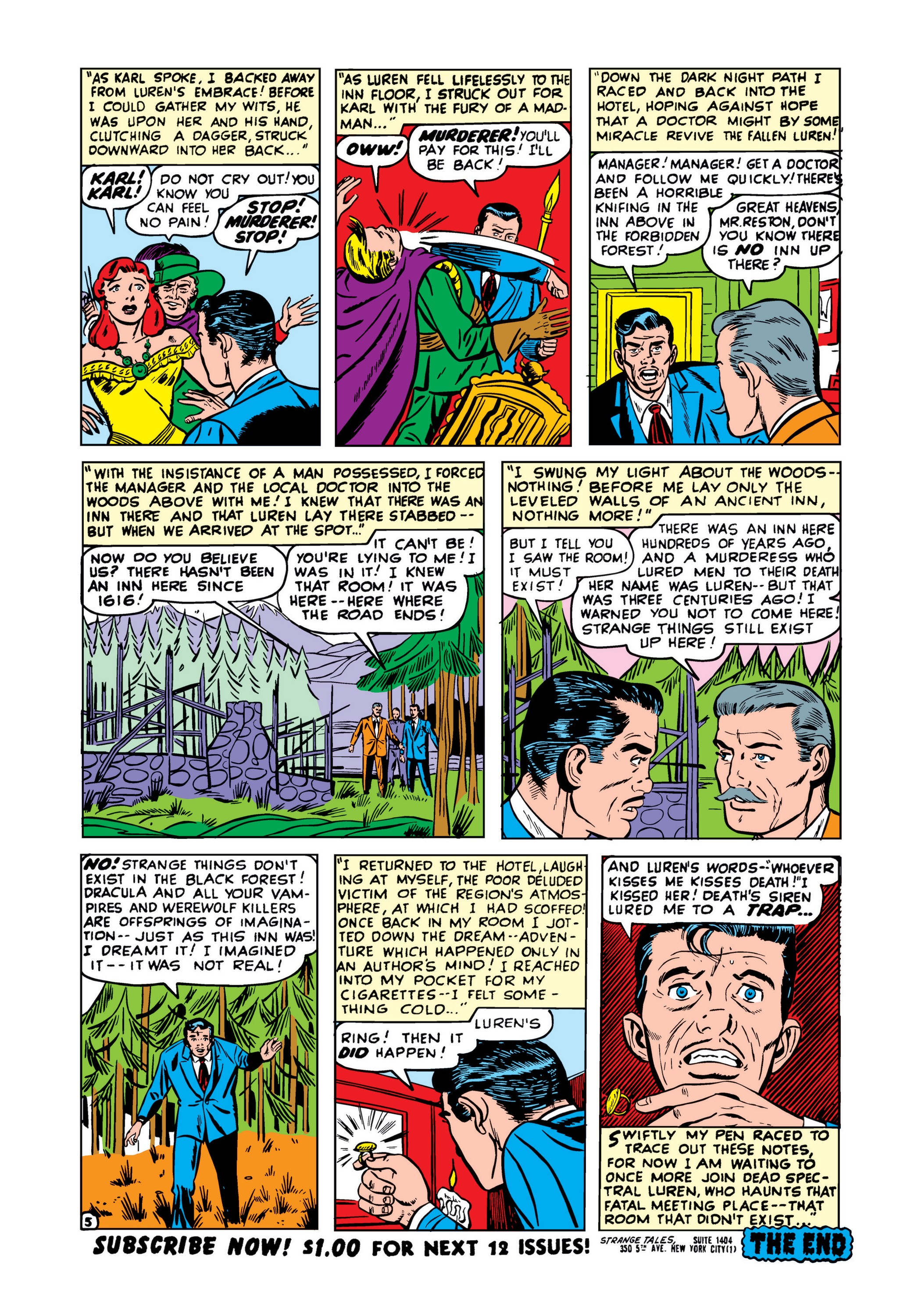Read online Marvel Masterworks: Atlas Era Strange Tales comic -  Issue # TPB 1 (Part 1) - 32