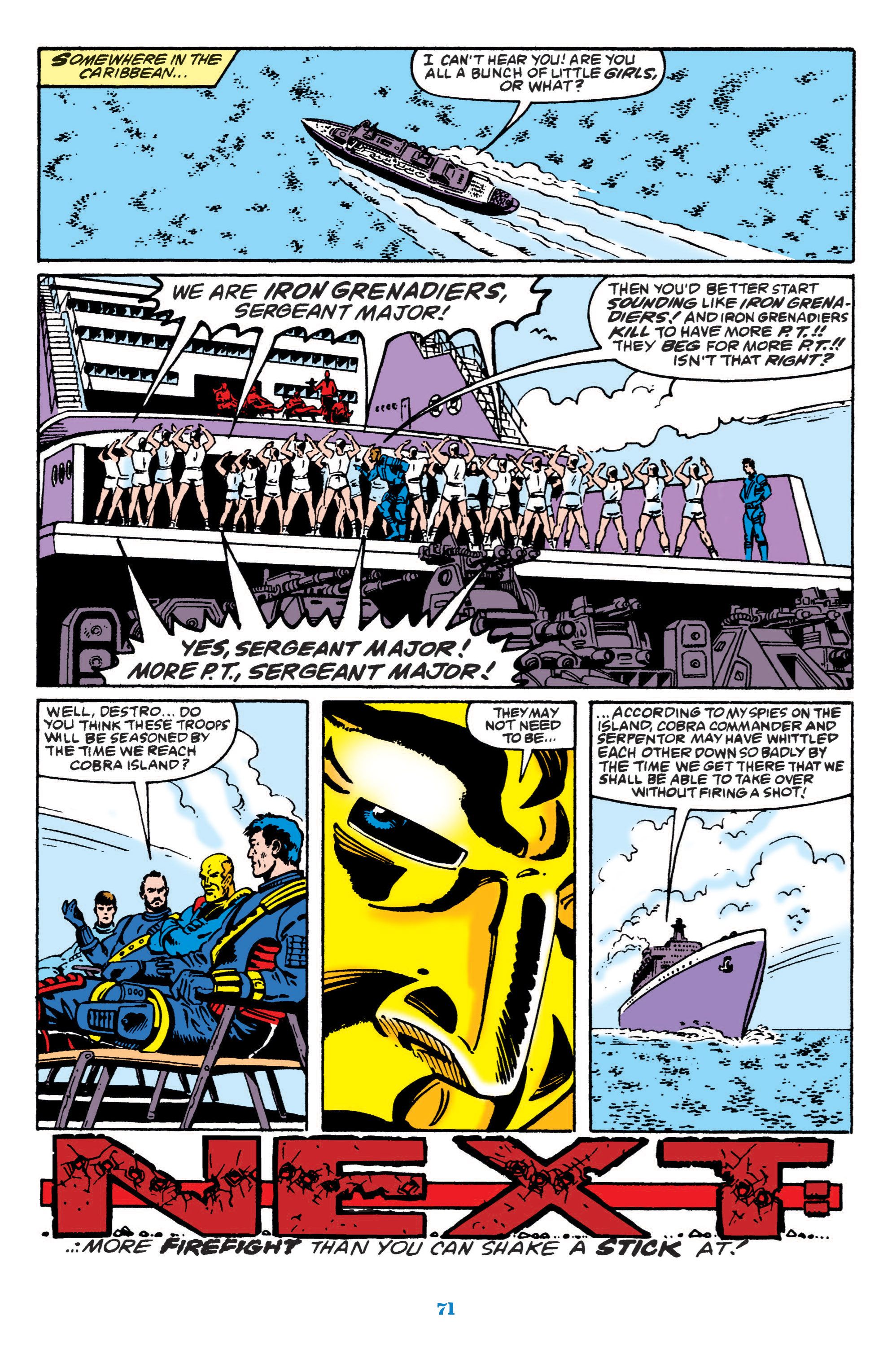 Read online Classic G.I. Joe comic -  Issue # TPB 8 (Part 1) - 72