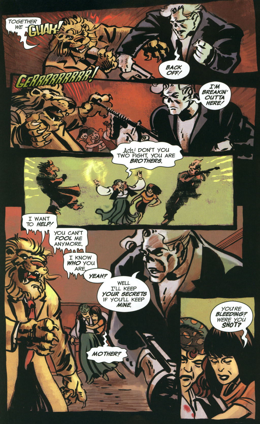 Read online Frankenstein Mobster comic -  Issue #6 - 7