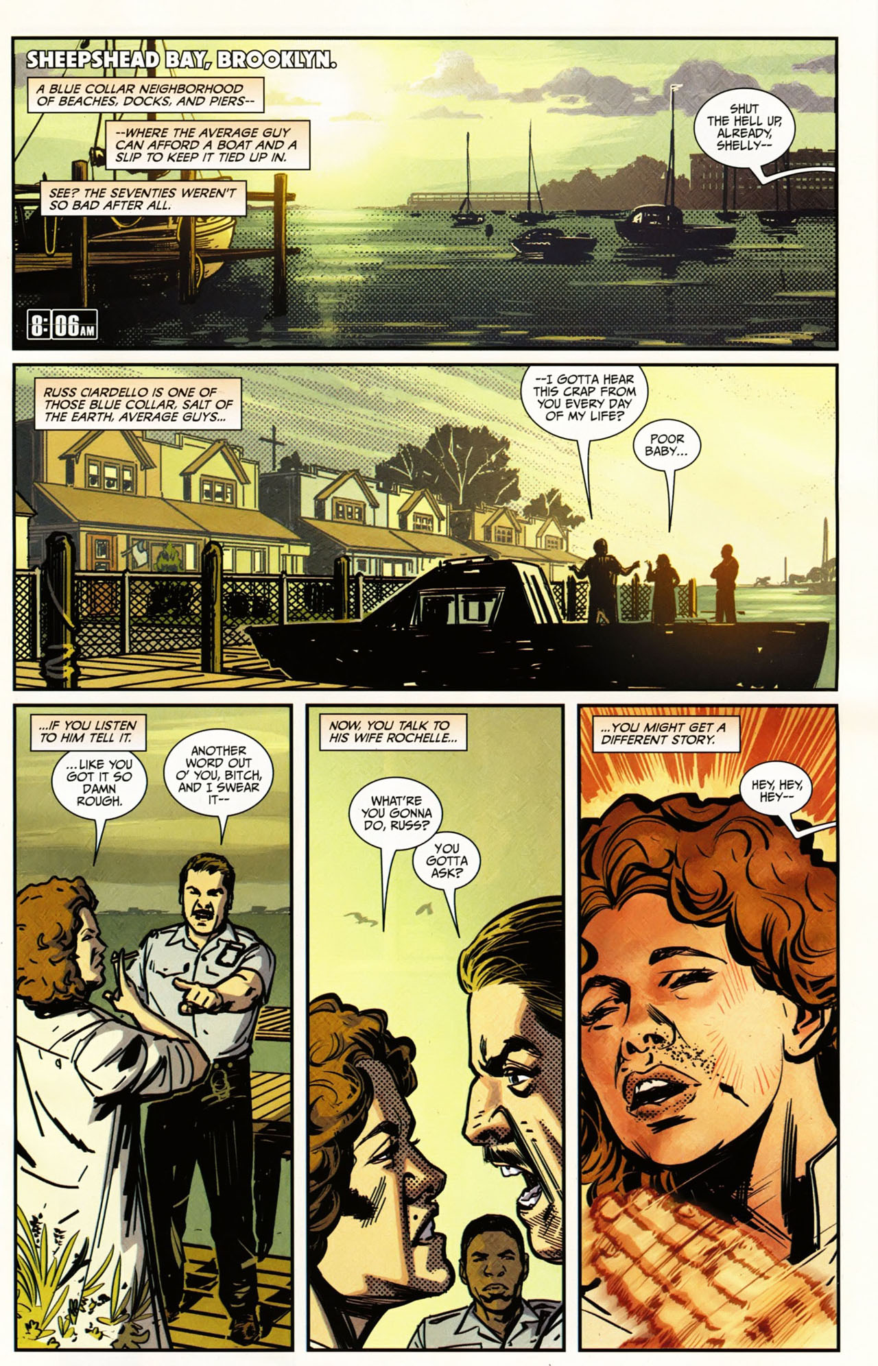 Read online Die Hard: Year One comic -  Issue #1 - 9