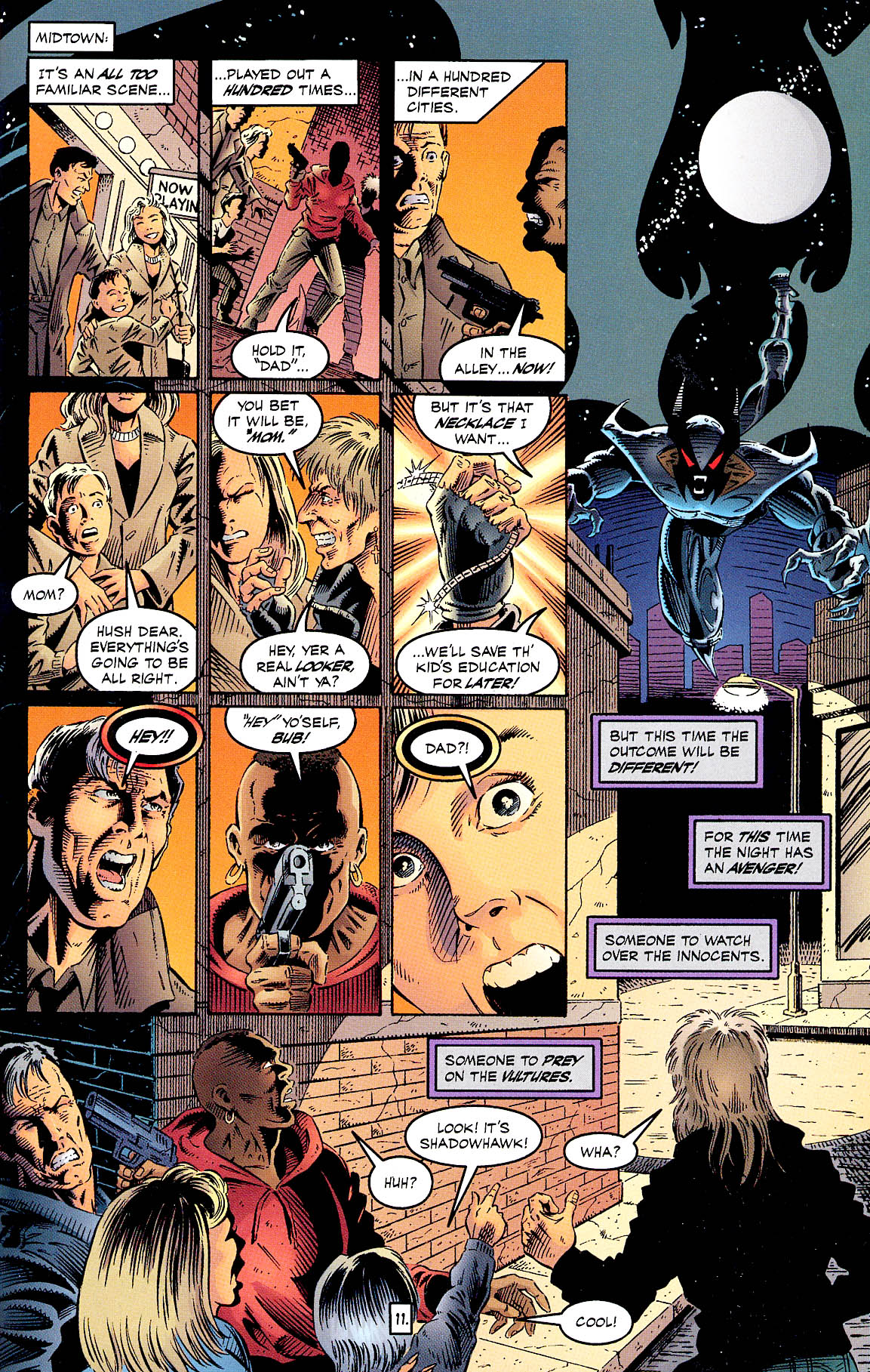 Read online Shadowhawk/Vampirella: Creatures of the Night comic -  Issue # Full - 10