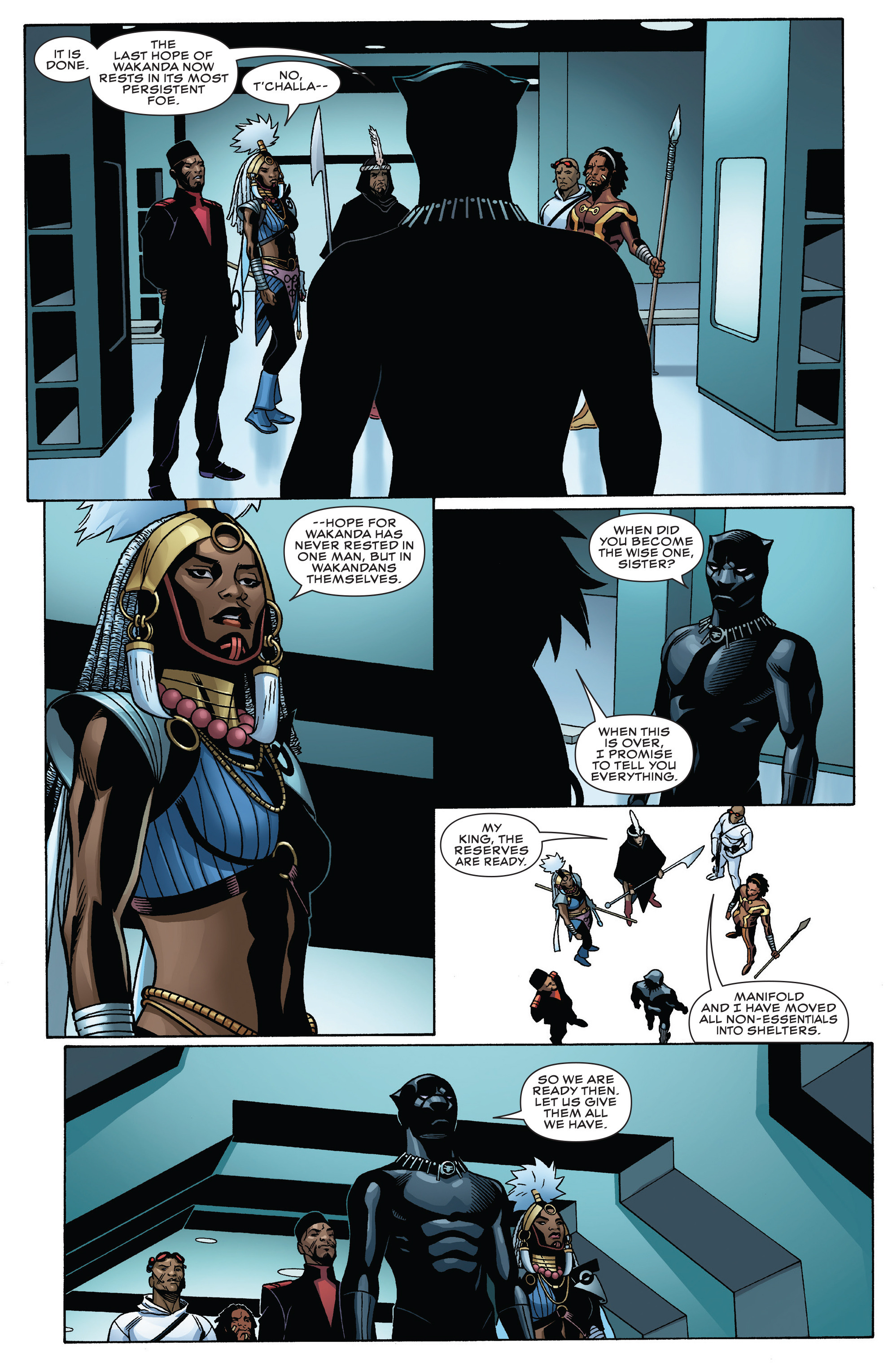 Read online Black Panther (2016) comic -  Issue #10 - 22