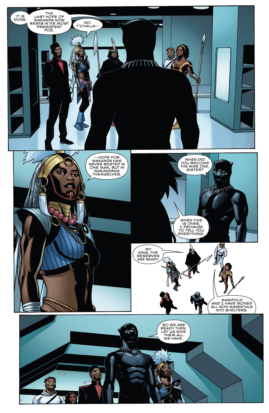 Black Panther (2016) issue 10 - Page 22