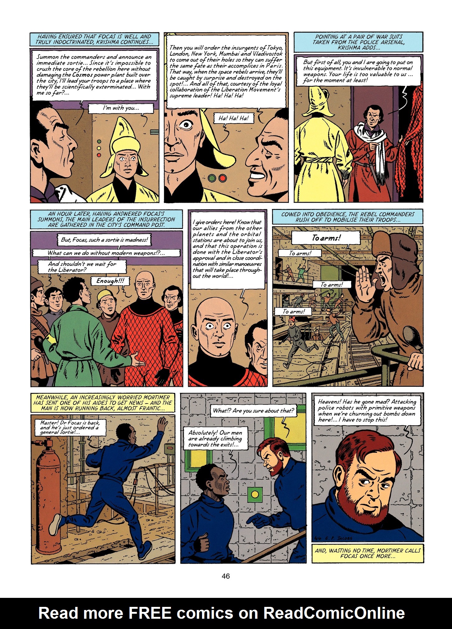 Read online Blake & Mortimer comic -  Issue #19 - 46
