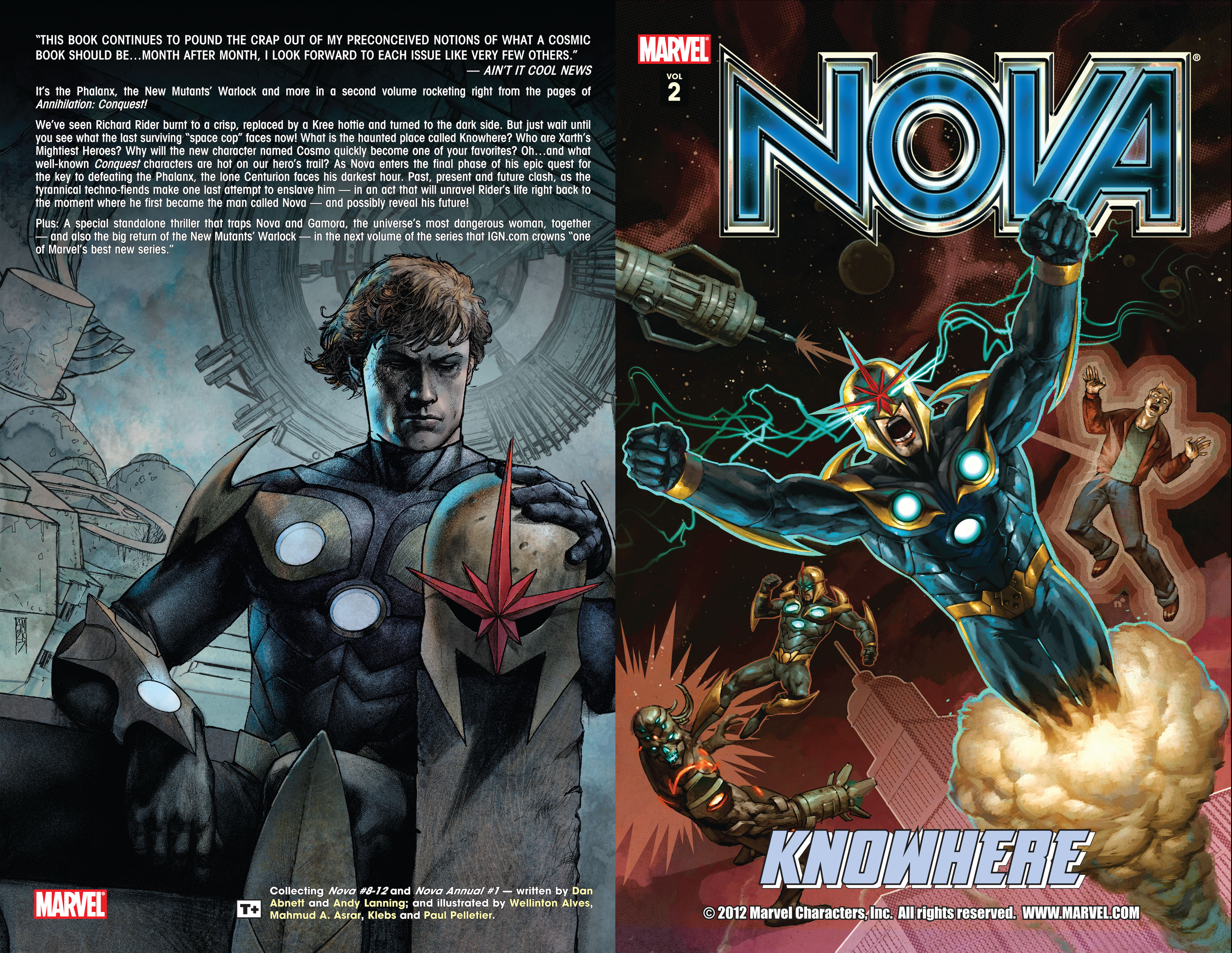 Read online Nova (2007) comic -  Issue # _TPB 2 (Part 1) - 2