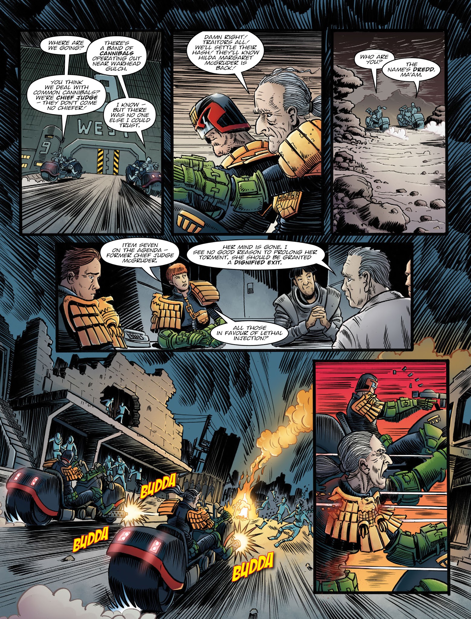 Read online 2000 AD comic -  Issue #2048 - 7