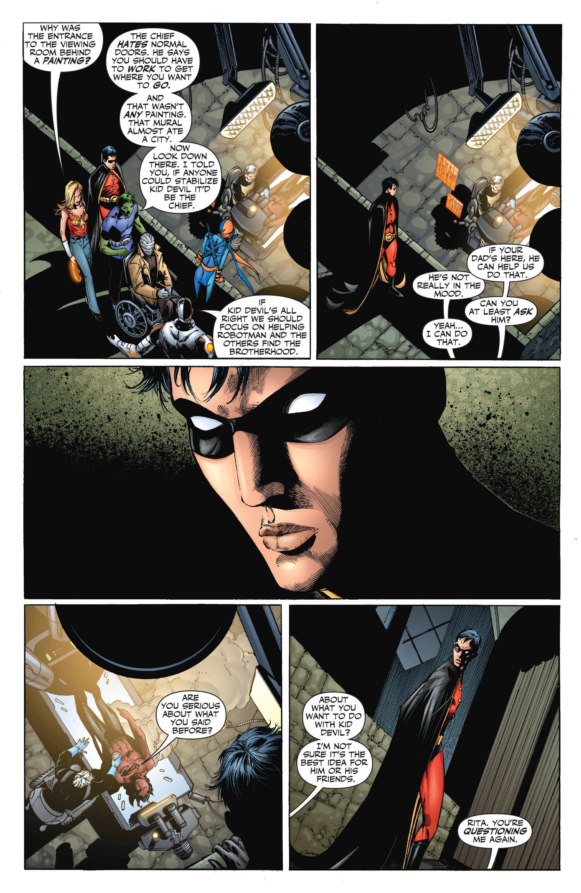 Read online Teen Titans (2003) comic -  Issue #36 - 9