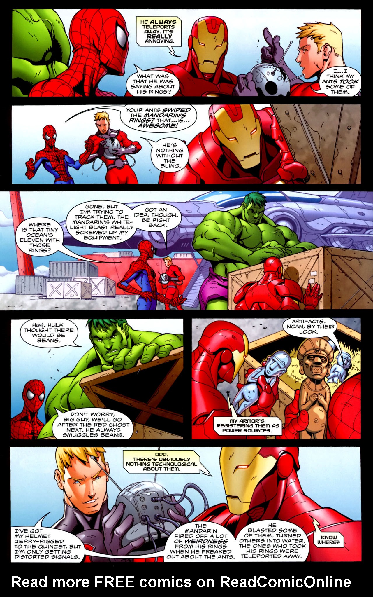 Read online Marvel Adventures: Iron Man, Hulk, and Spider-Man comic -  Issue # Full - 8