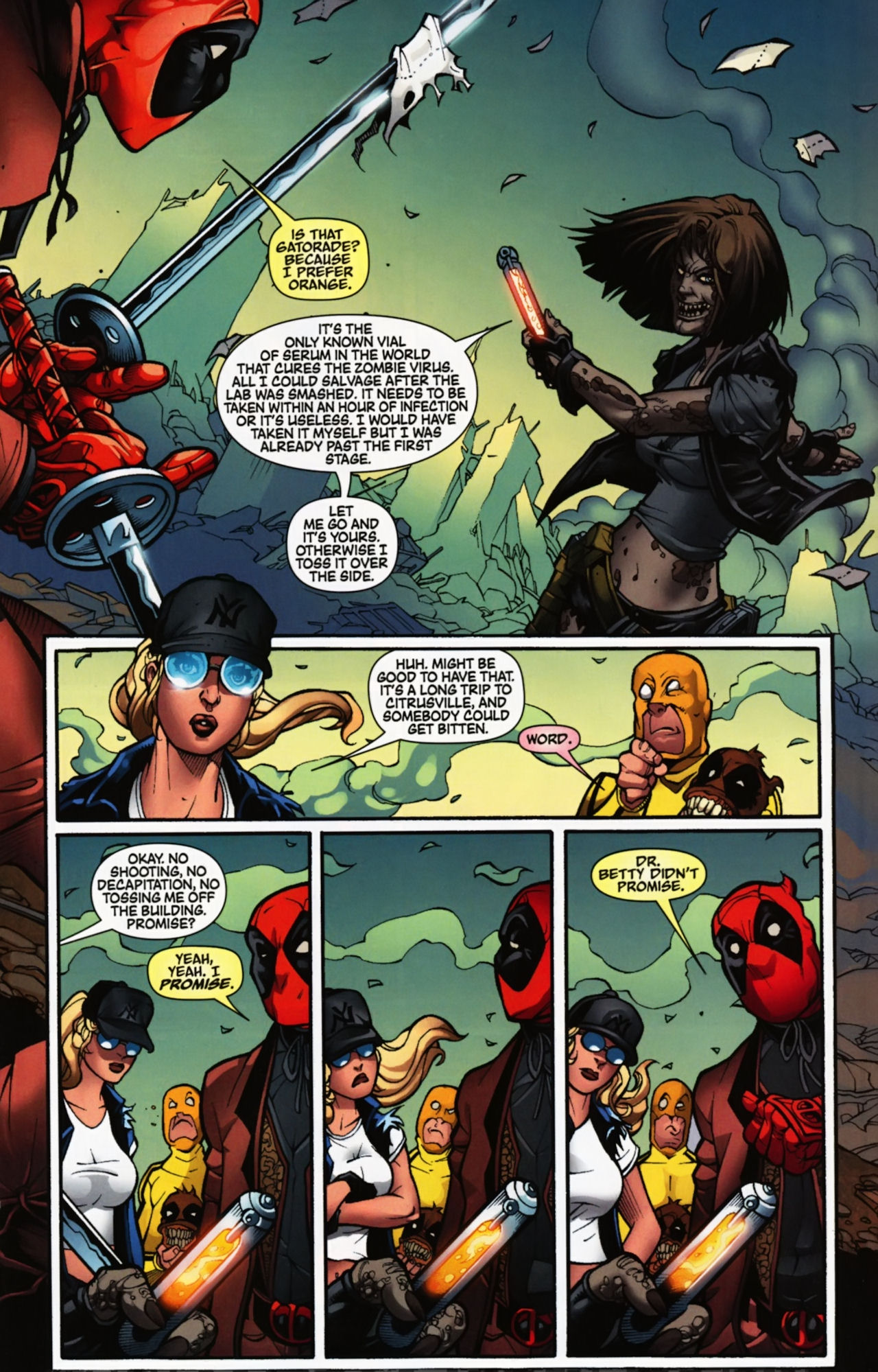 Read online Deadpool: Merc With a Mouth comic -  Issue #12 - 13