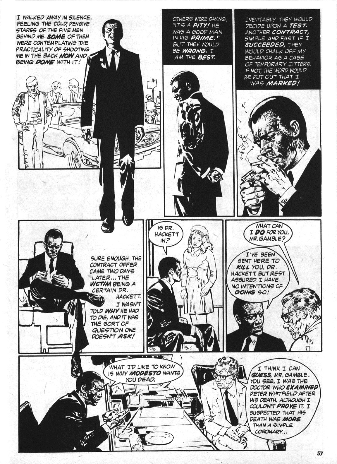 Read online Vampirella (1969) comic -  Issue #42 - 57