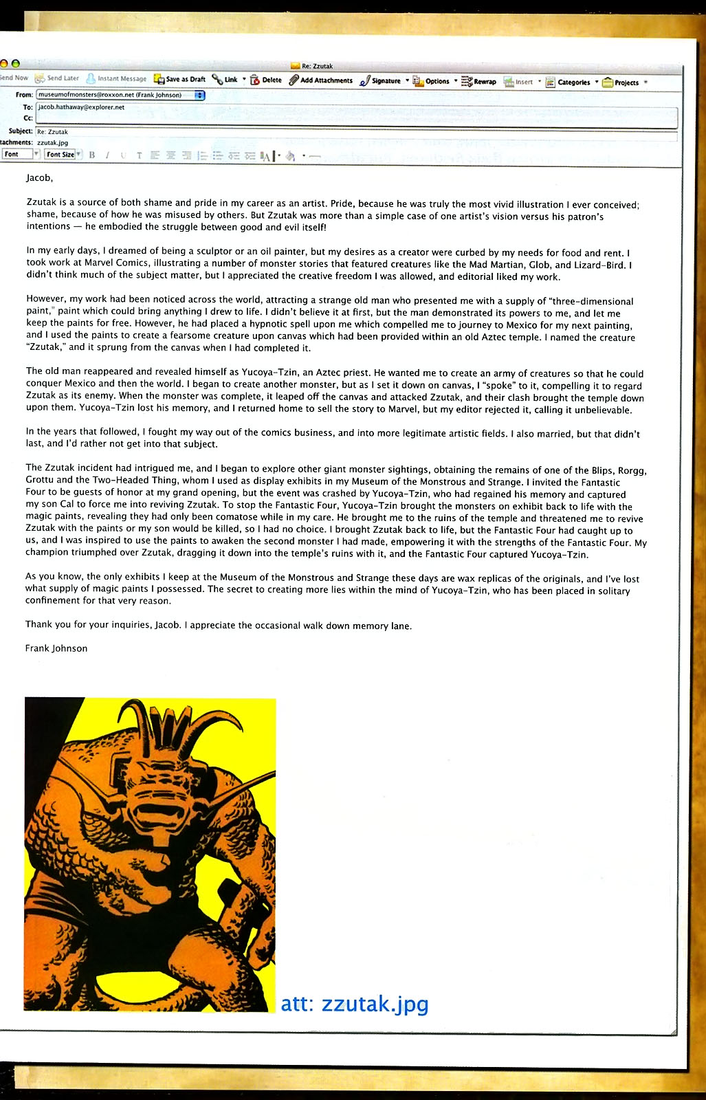Read online Marvel Monsters: From the Files of Ulysses Bloodstone (and the Monster Hunters) comic -  Issue # Full - 34