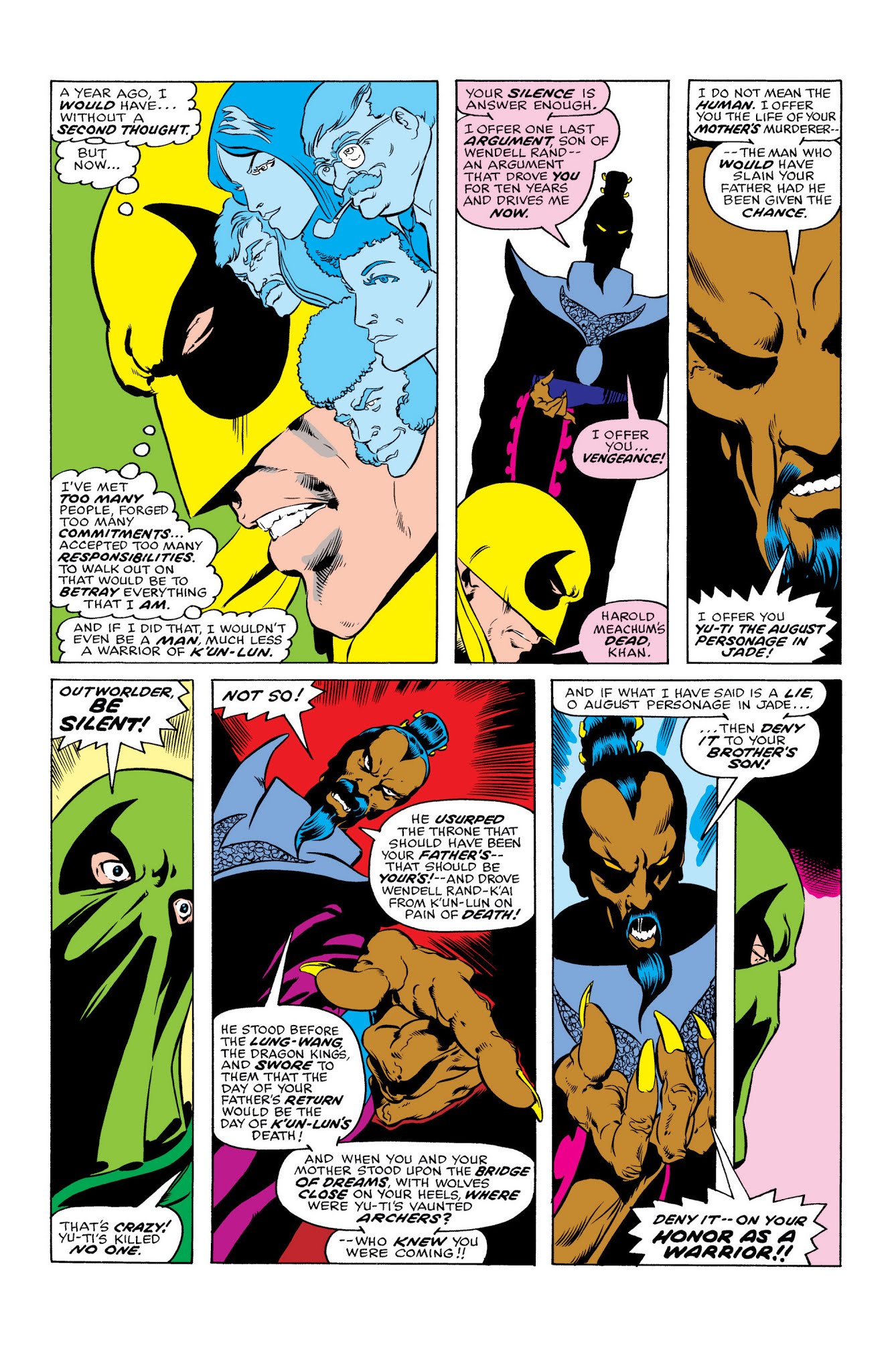 Read online Marvel Masterworks: Iron Fist comic -  Issue # TPB 2 (Part 1) - 93