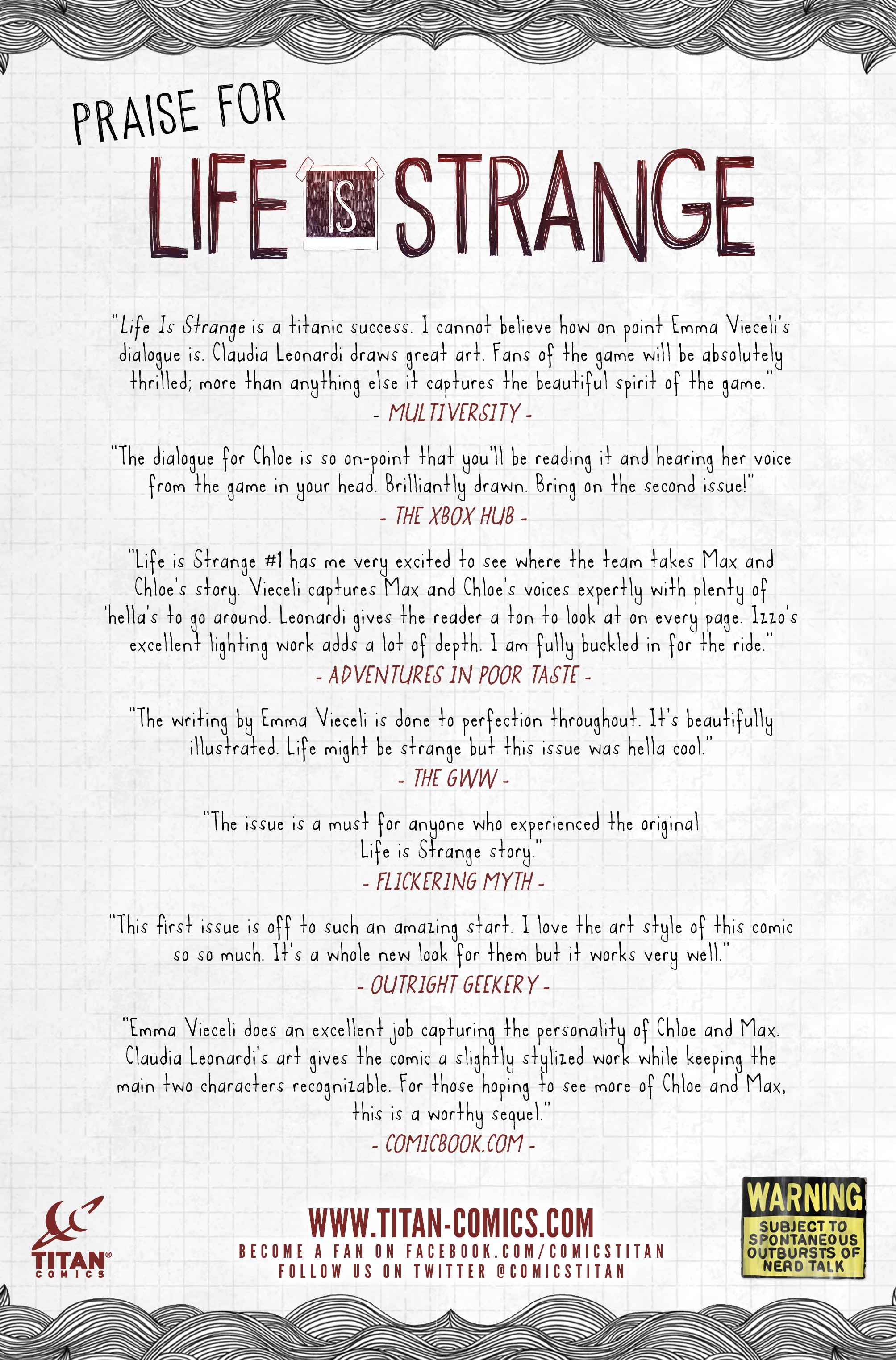 Read online Life is Strange comic -  Issue #5 - 31