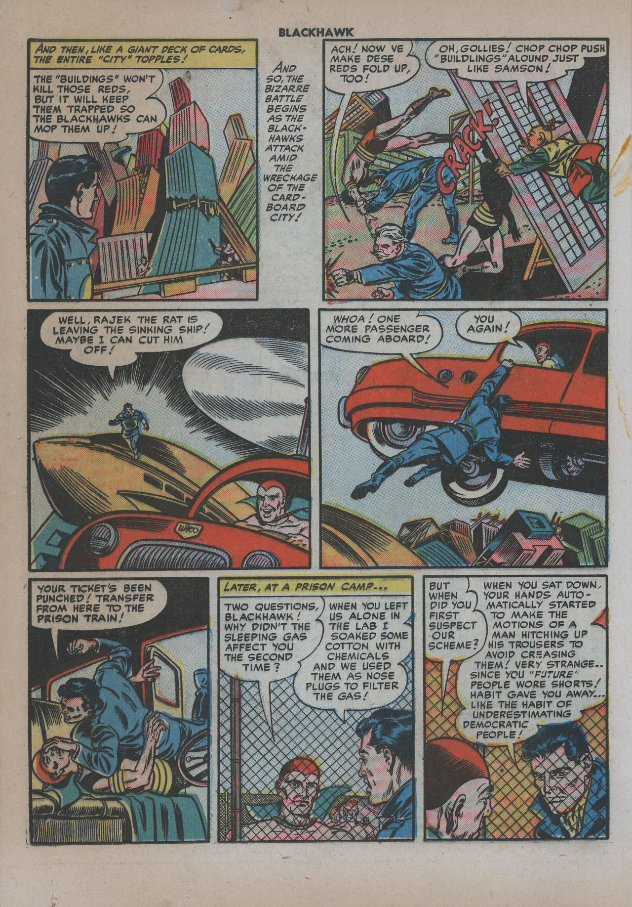 Read online Blackhawk (1957) comic -  Issue #59 - 24