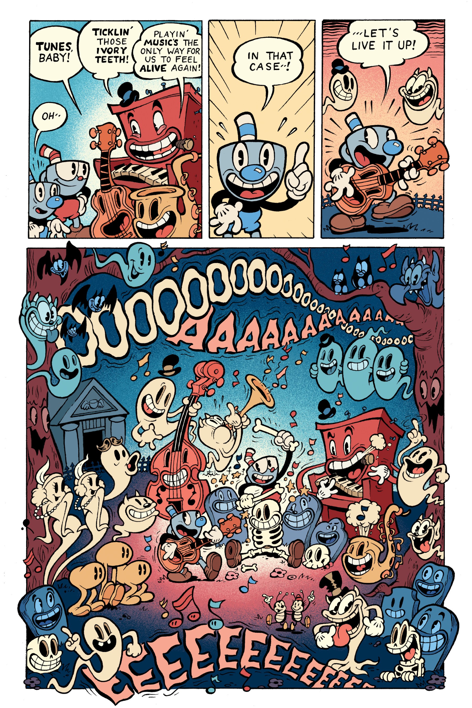 Read online Cuphead: Comic Capers & Curios comic -  Issue # TPB - 13