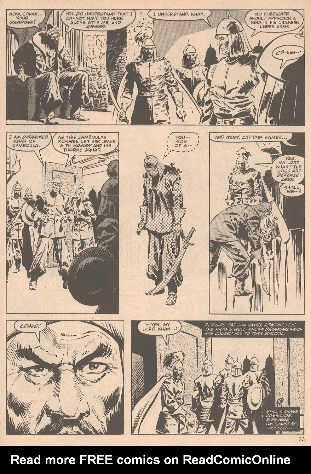 The Savage Sword Of Conan issue 58 - Page 34