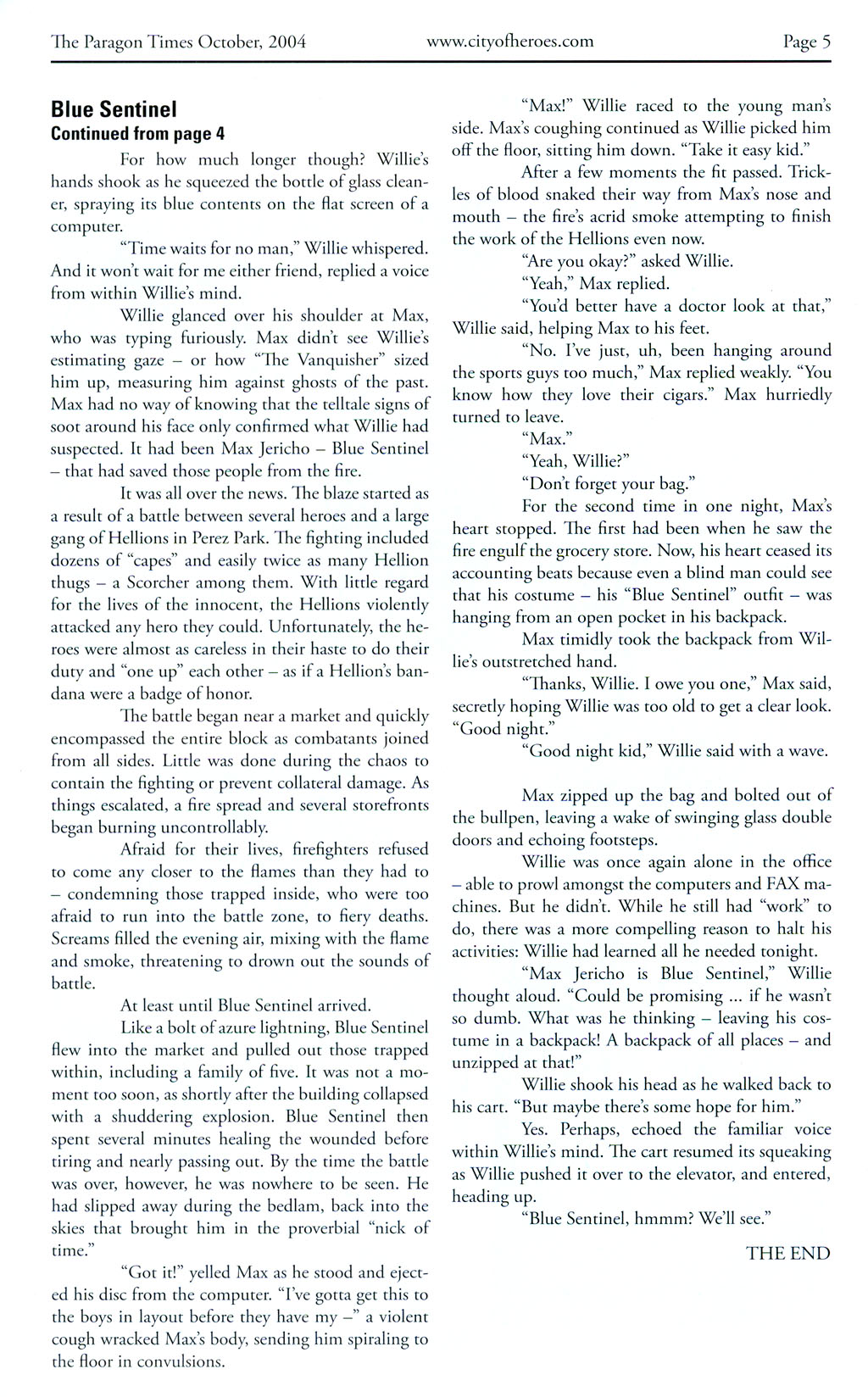 Read online City of Heroes (2004) comic -  Issue #6 - 28