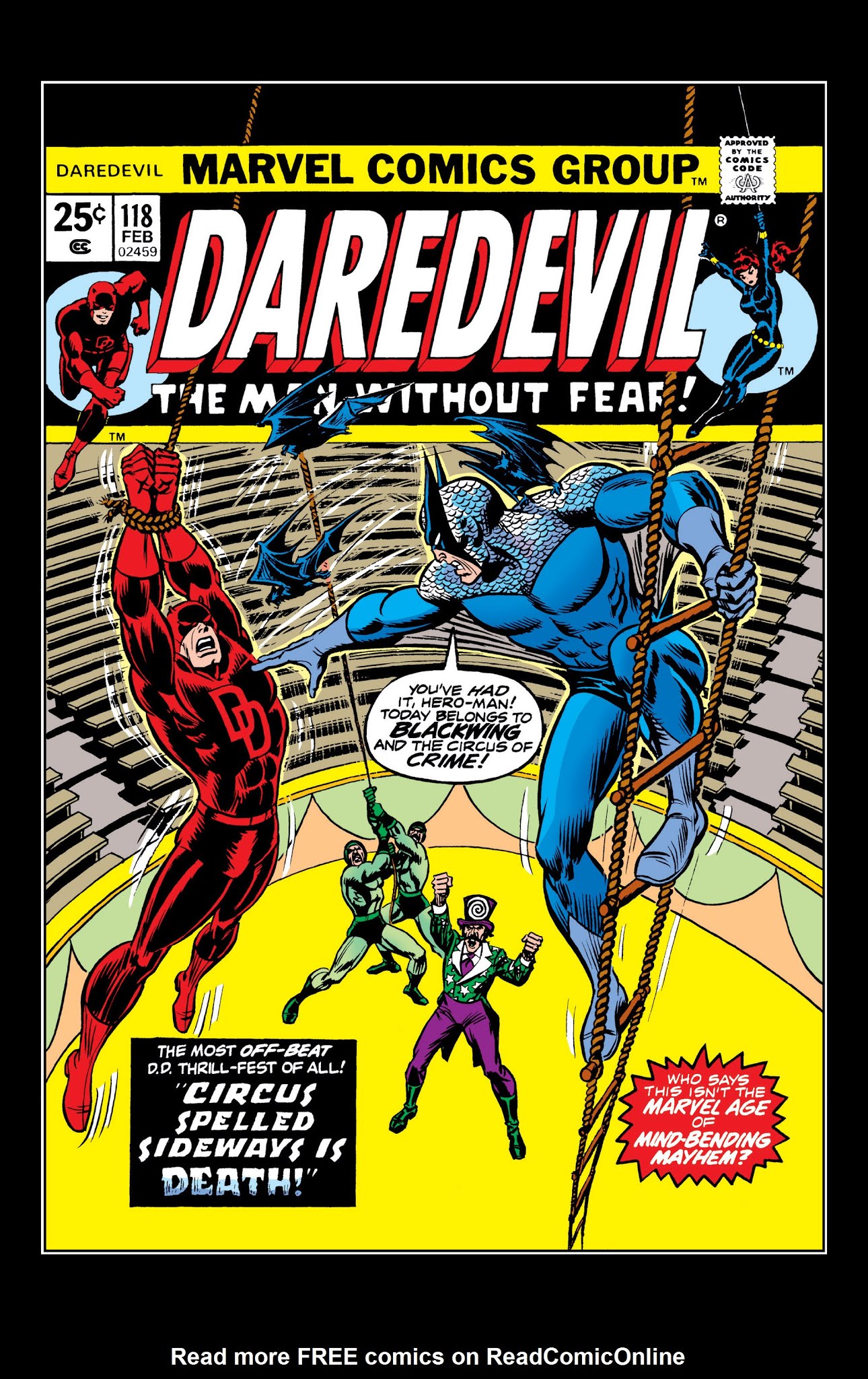 Read online Marvel Masterworks: Daredevil comic -  Issue # TPB 11 - 14