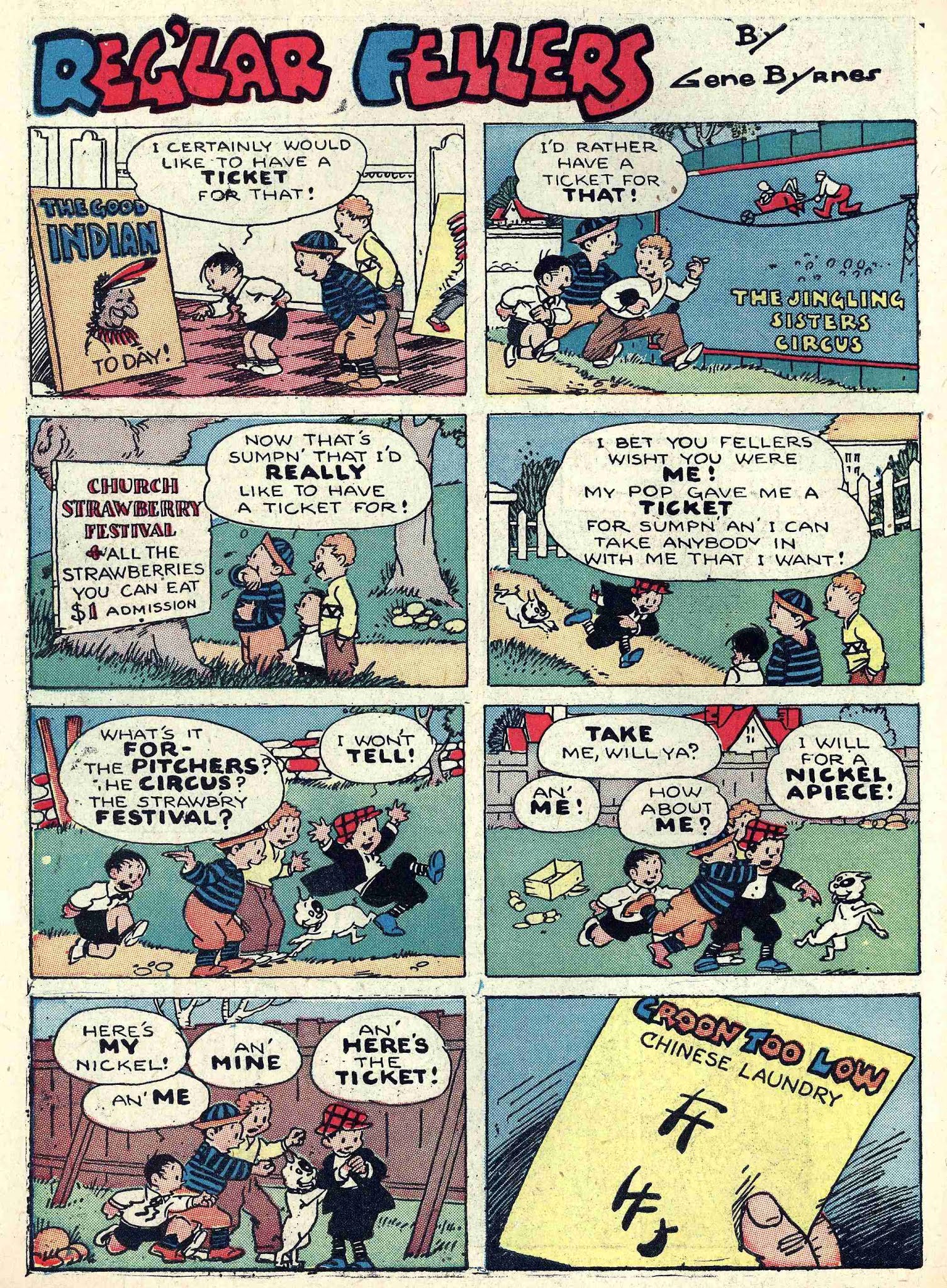 Read online Reg'lar Fellers Heroic Comics comic -  Issue #8 - 58