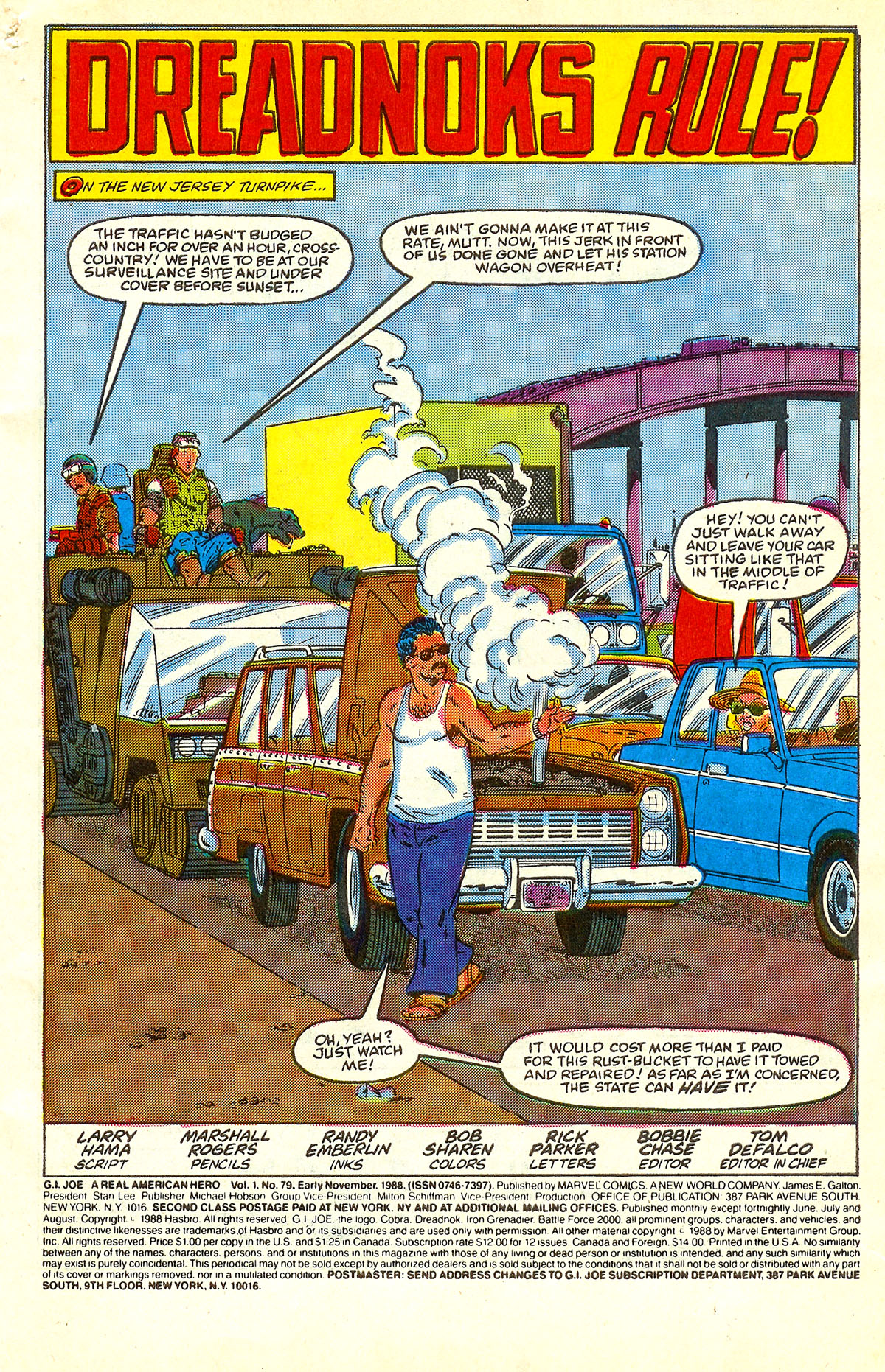 Read online G.I. Joe: A Real American Hero comic -  Issue #79 - 2