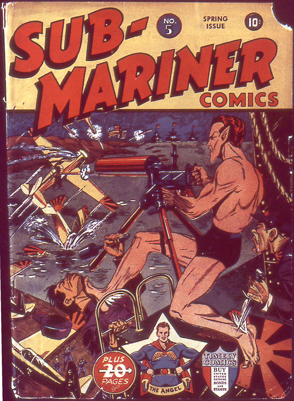 Read online Sub-Mariner Comics comic -  Issue #5 - 2