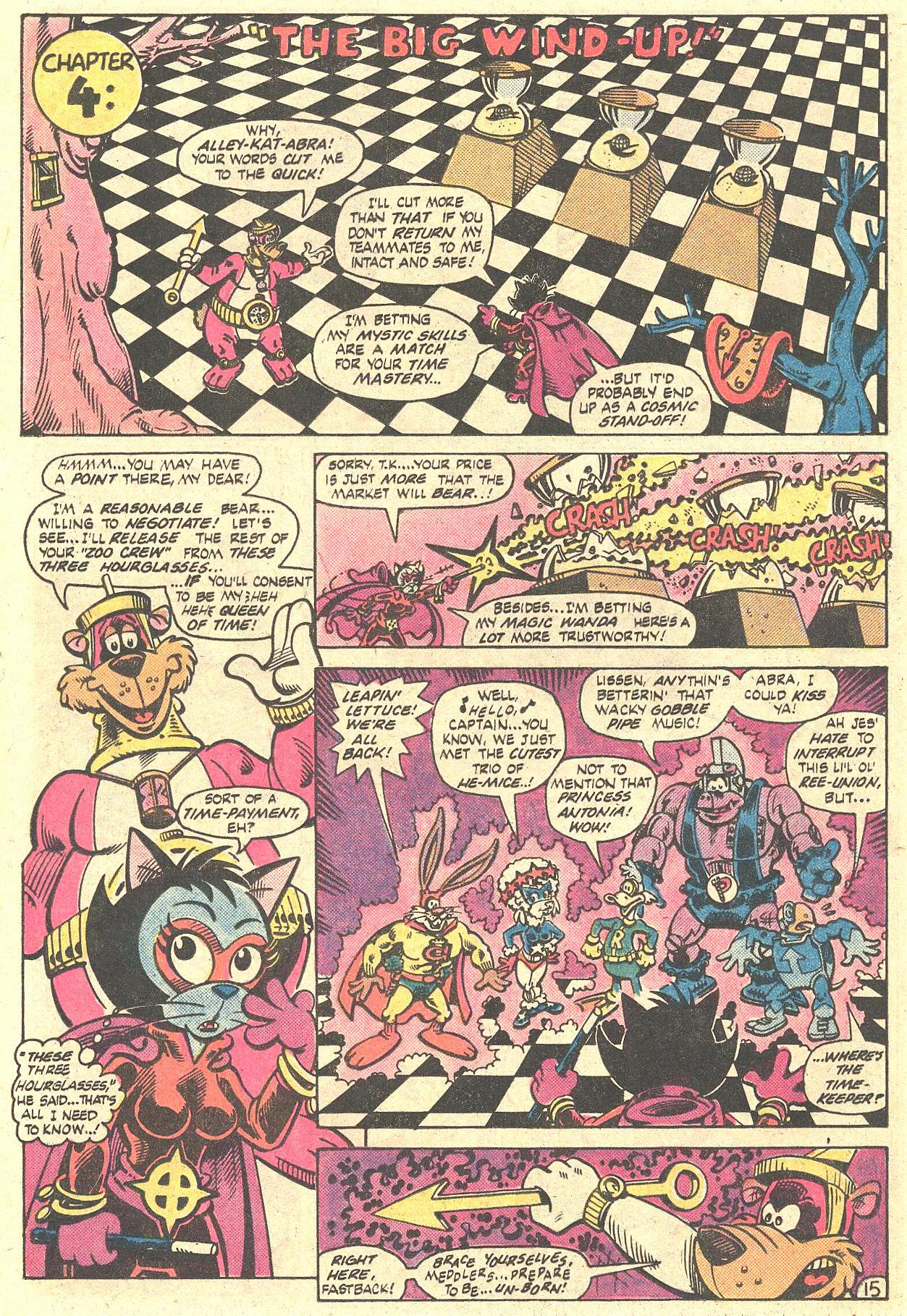 Read online Captain Carrot and His Amazing Zoo Crew! comic -  Issue #9 - 16