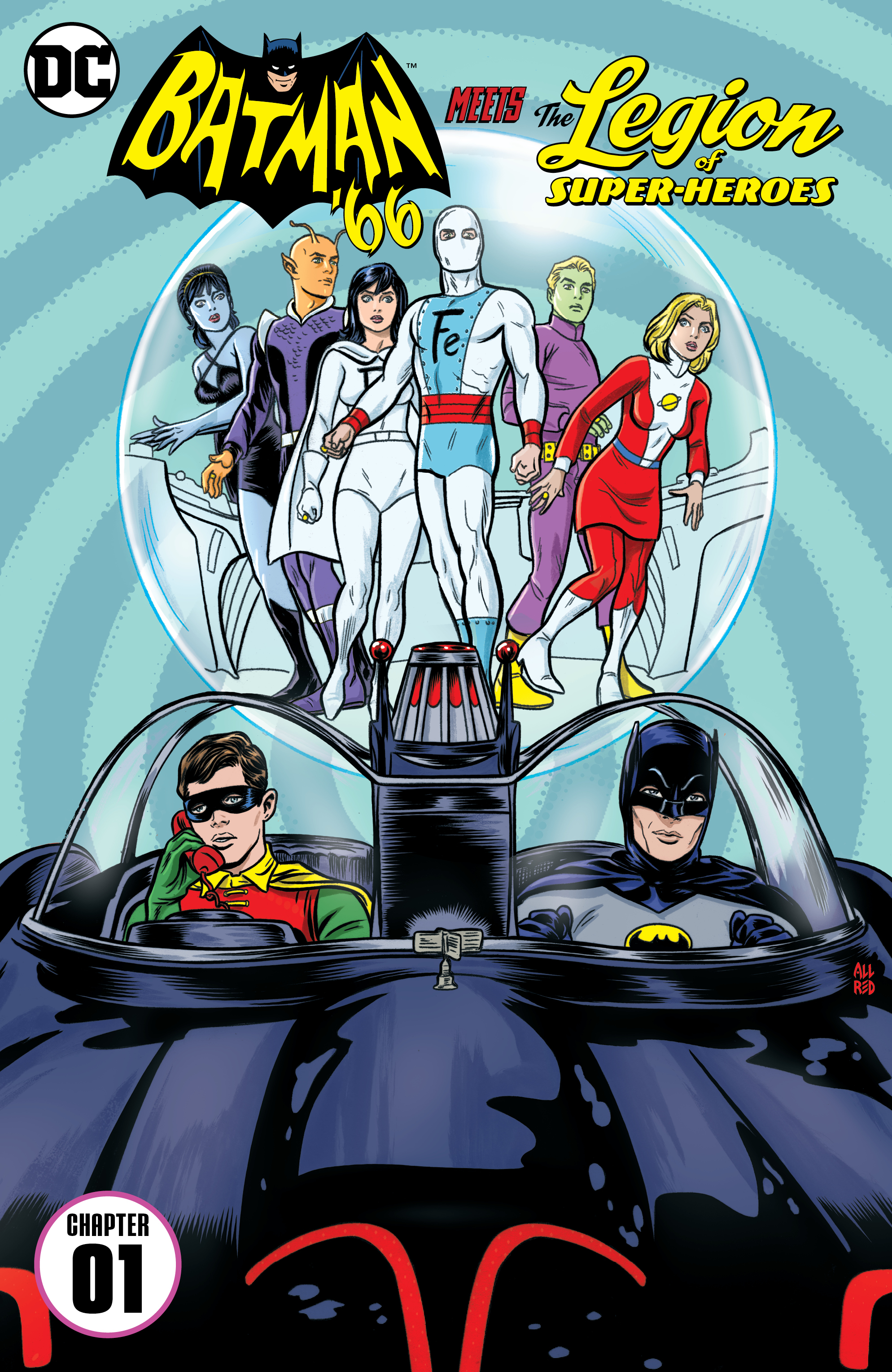 Read online Batman '66 Meets the Legion of Super-Heroes comic -  Issue #1 - 2