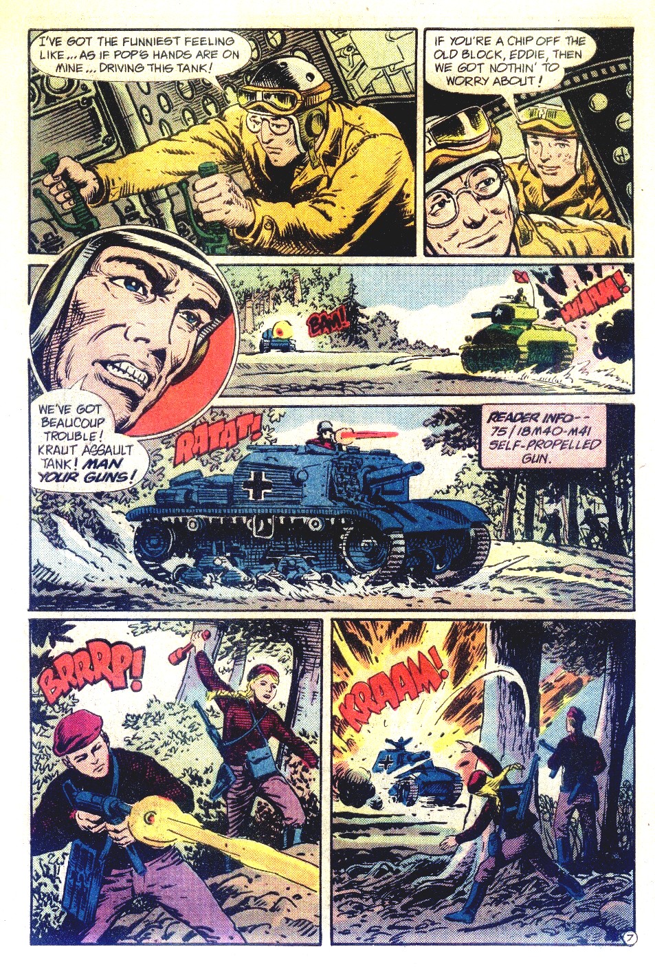 Read online G.I. Combat (1952) comic -  Issue #281 - 21