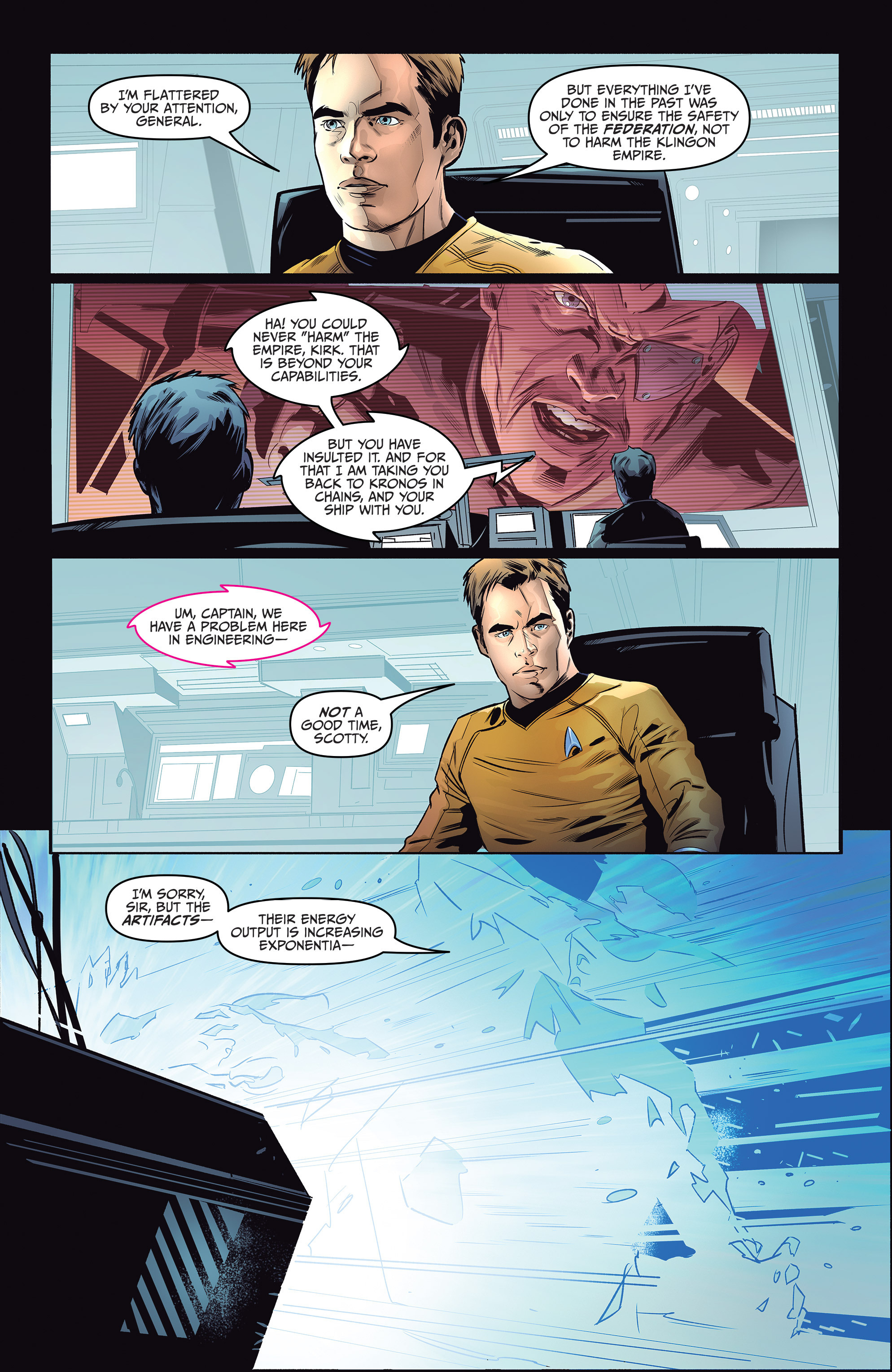 Read online Star Trek/Green Lantern (2015) comic -  Issue #1 - 16
