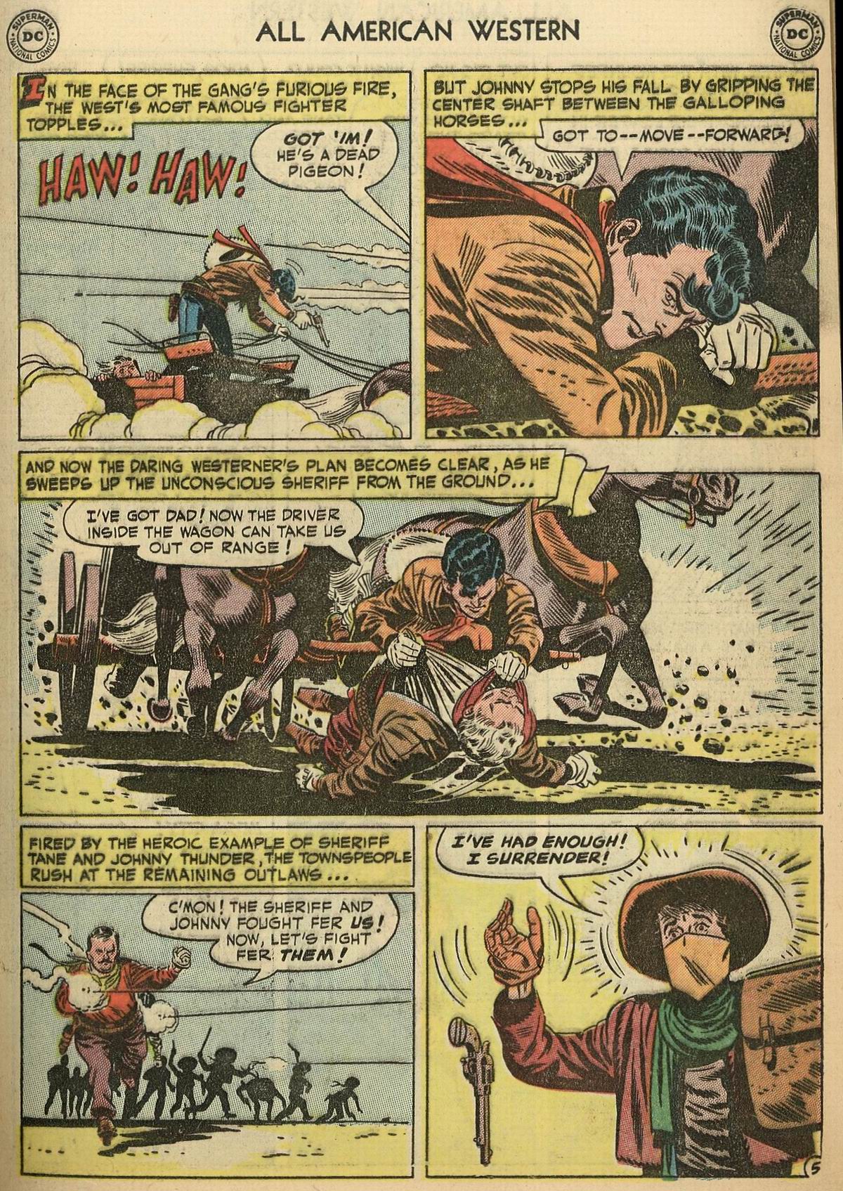 Read online All-American Western comic -  Issue #120 - 7