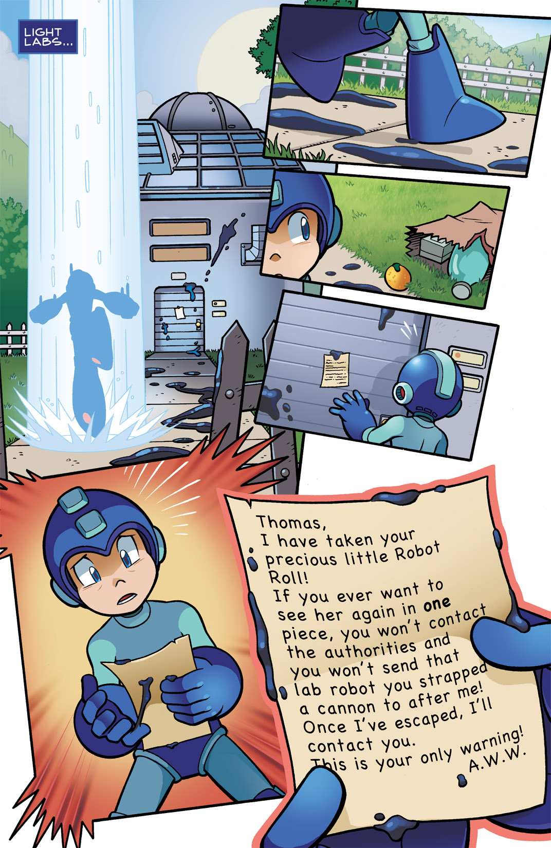Read online Mega Man comic -  Issue # _TPB 2 - 36