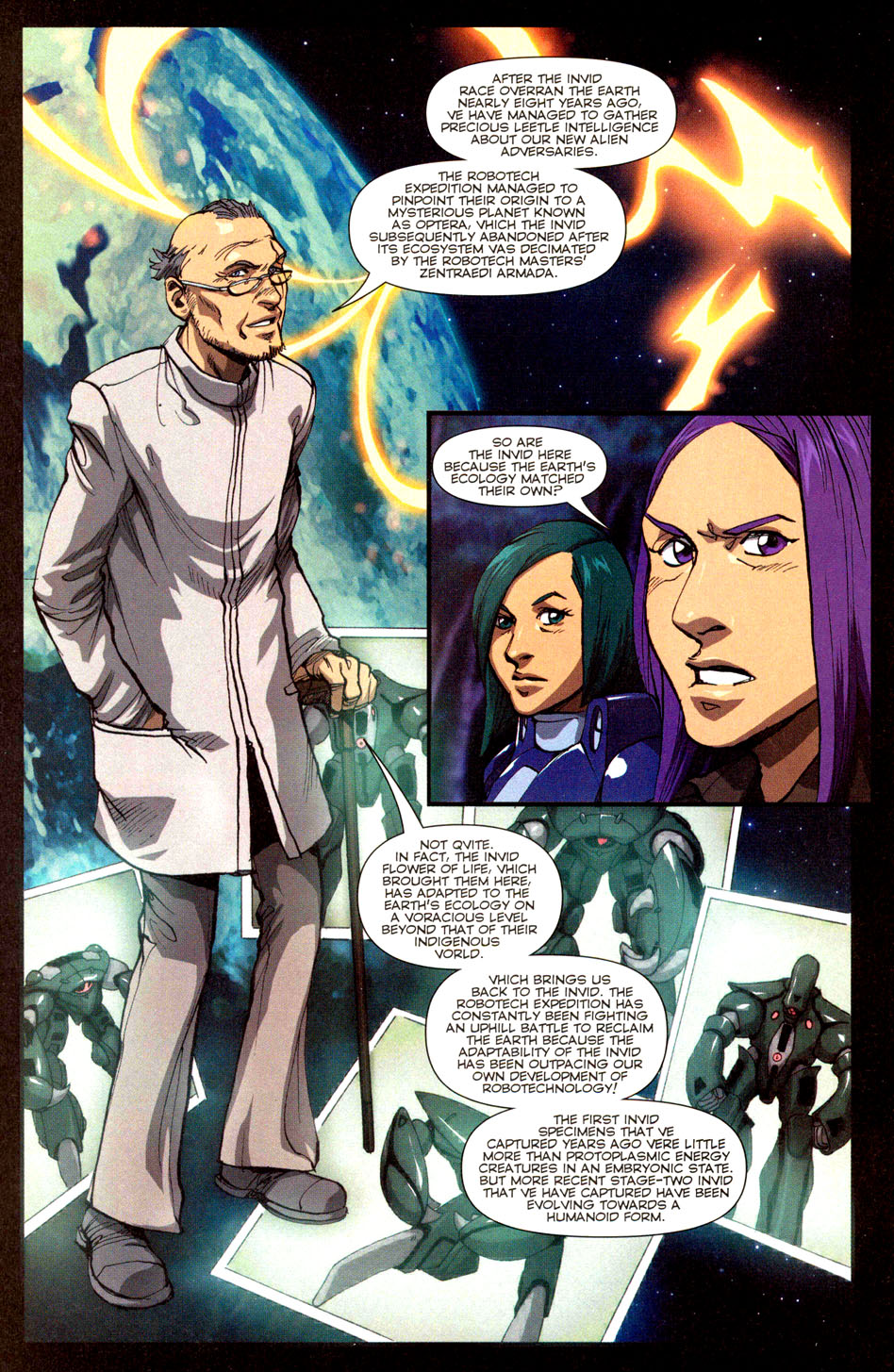 Read online Robotech: Invasion comic -  Issue #4 - 2