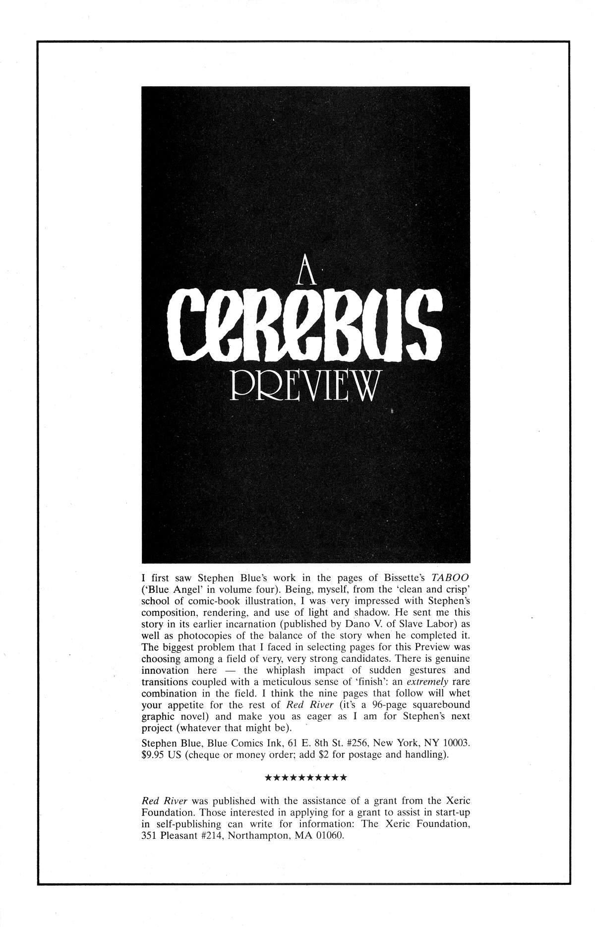 Cerebus Issue #190 #189 - English 31