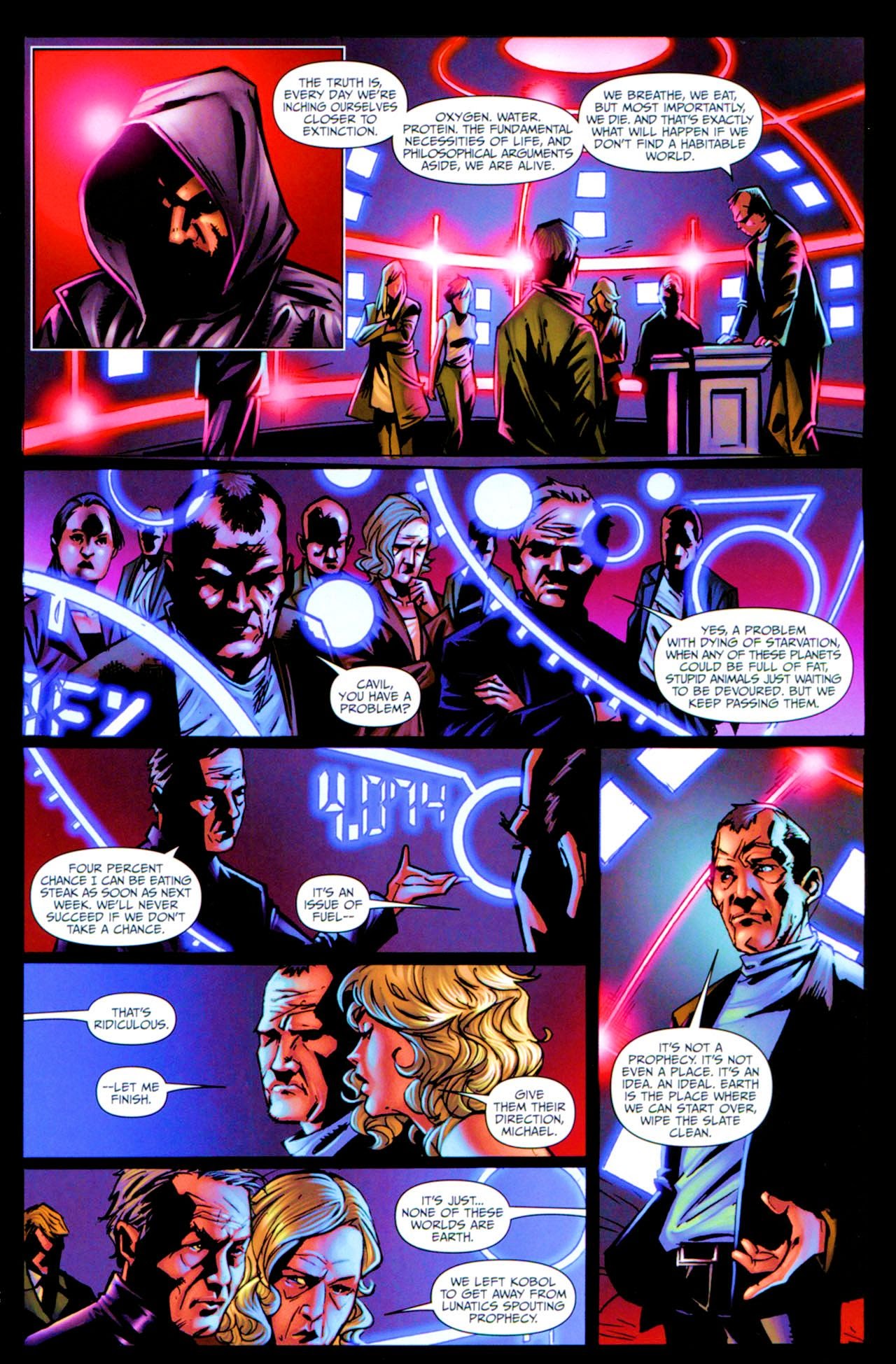 Read online Battlestar Galactica: The Final Five comic -  Issue #2 - 7