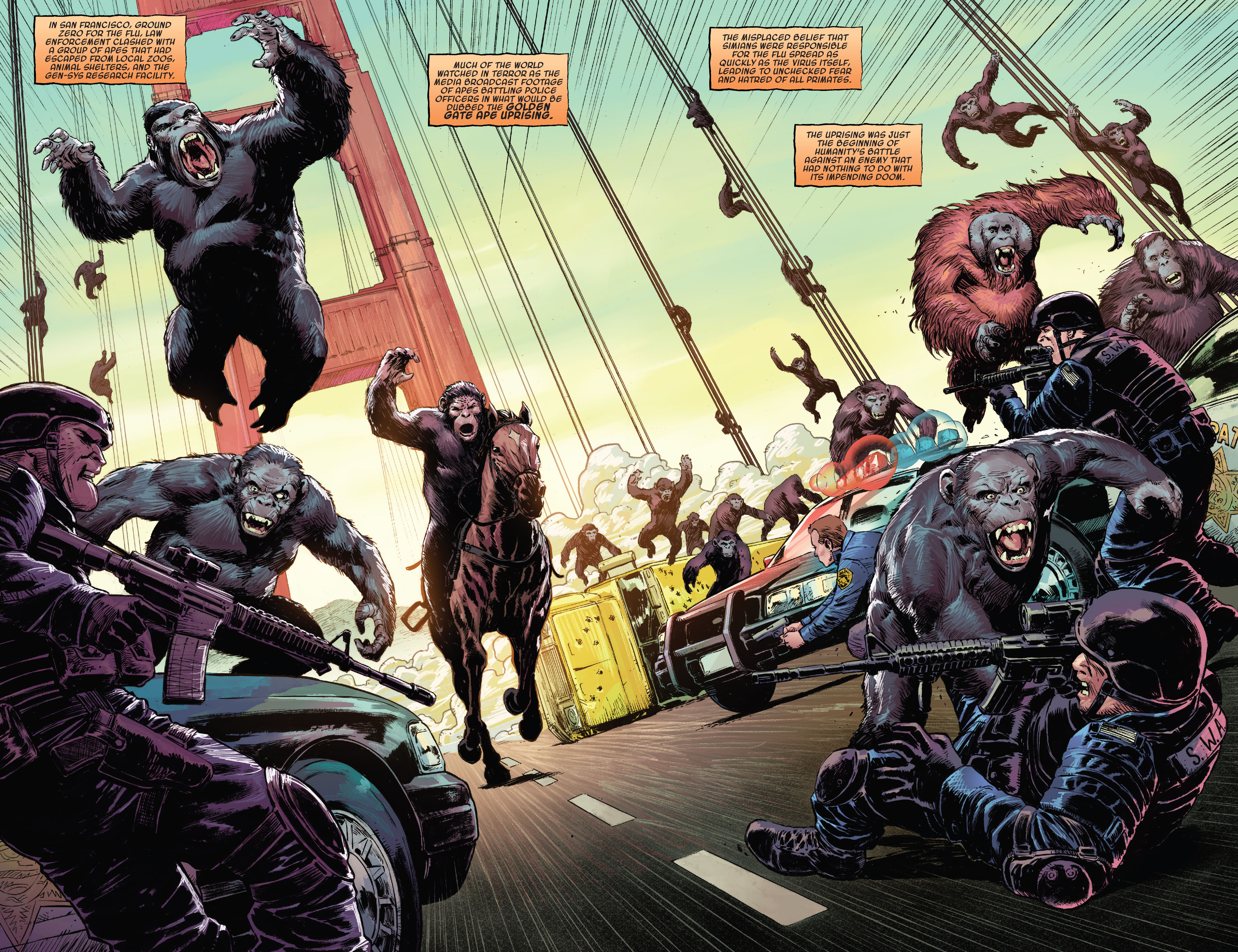 Read online Planet of the Apes (2023) comic -  Issue #1 - 5